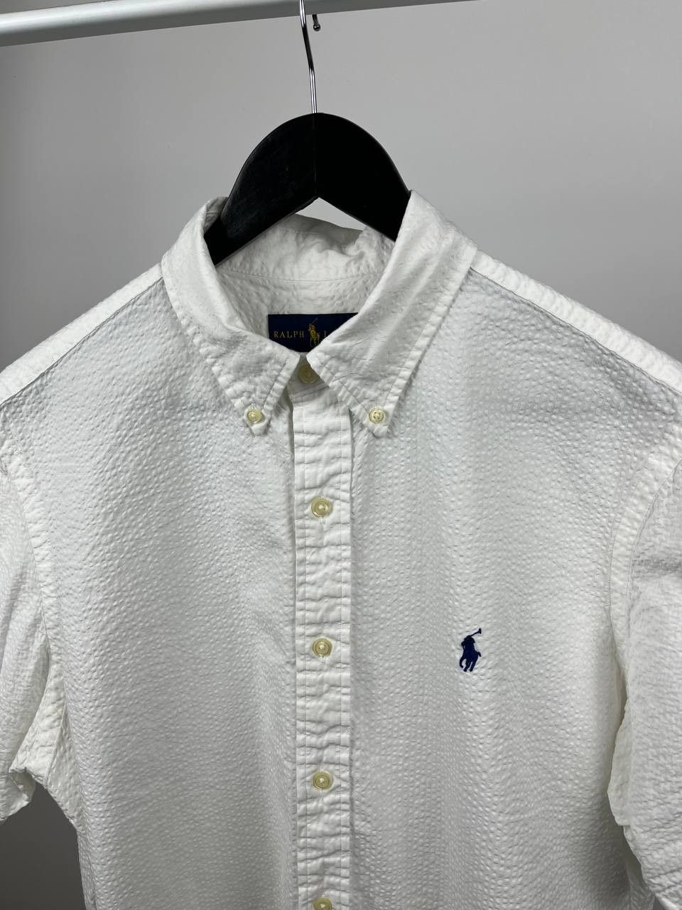 Polo Ralph Lauren Polo Ralph Lauren Mens Short Sleeve White Shirt Size L Size US L / EU 52-54 / 3 - 3 Thumbnail