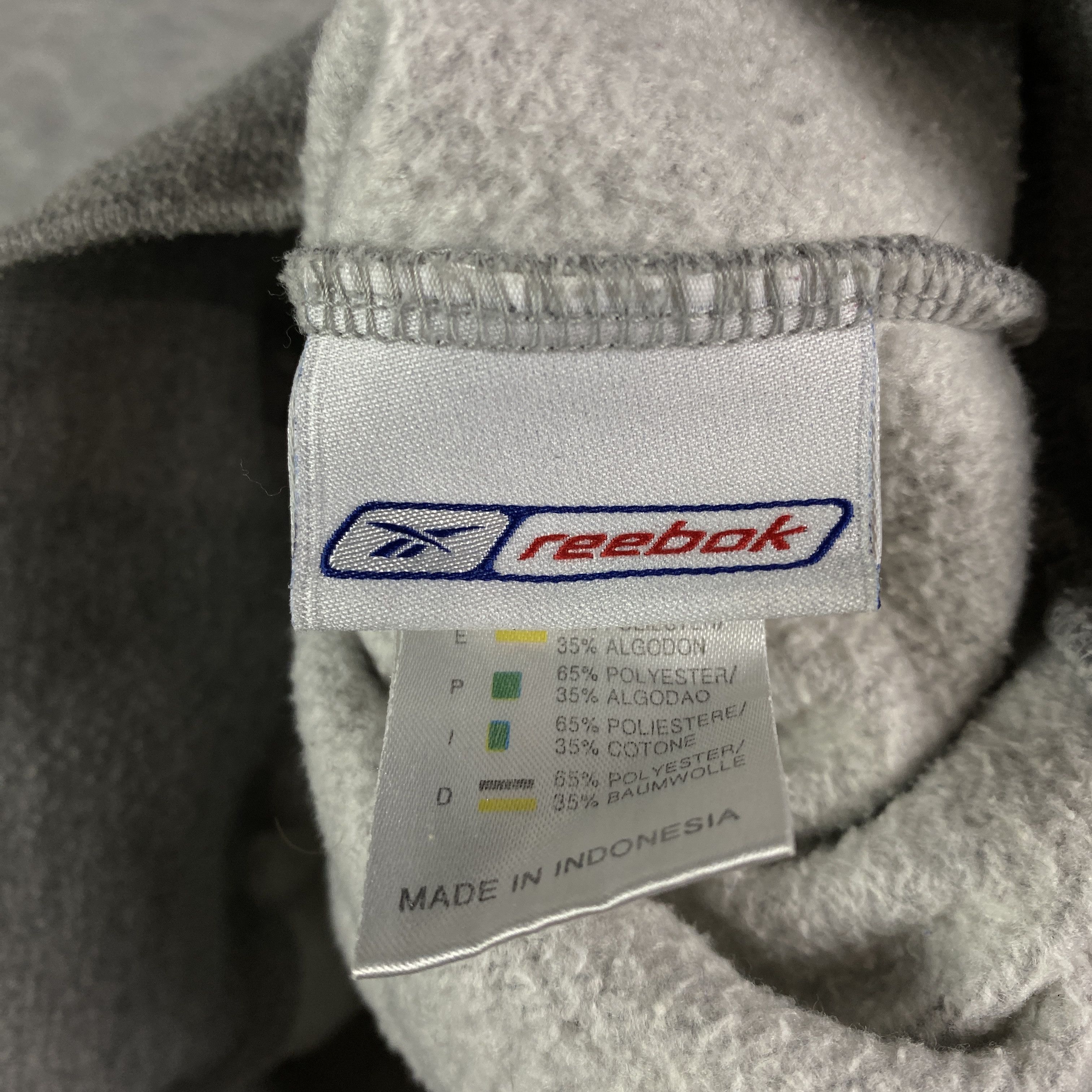 Reebok × Vintage Men’s Hoodie Long Sleeve Reebok Vintage Size XL Big Logo Size US XL / EU 56 / 4 - 8 Thumbnail