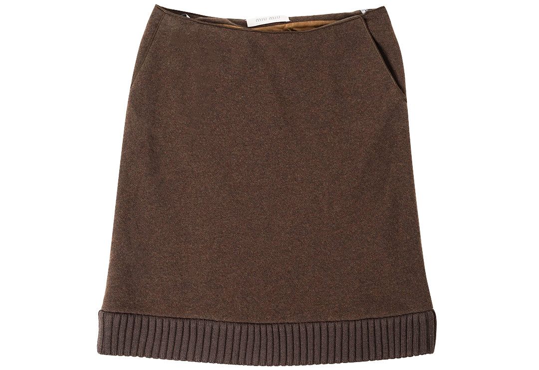 Miu Miu Miu Miu F/W1999 Jacket + Skirt Wool Set Size M / US 6-8 / IT 42-44 - 3 Thumbnail