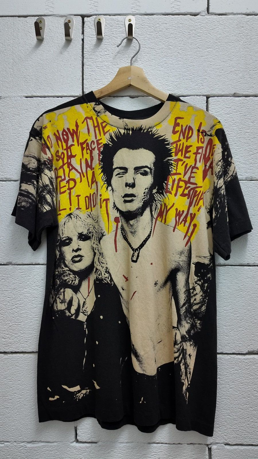 Band Tees Custom Tee Sid & Nancy Fullprint Size US L / EU 52-54 / 3 - 1 Thumbnail