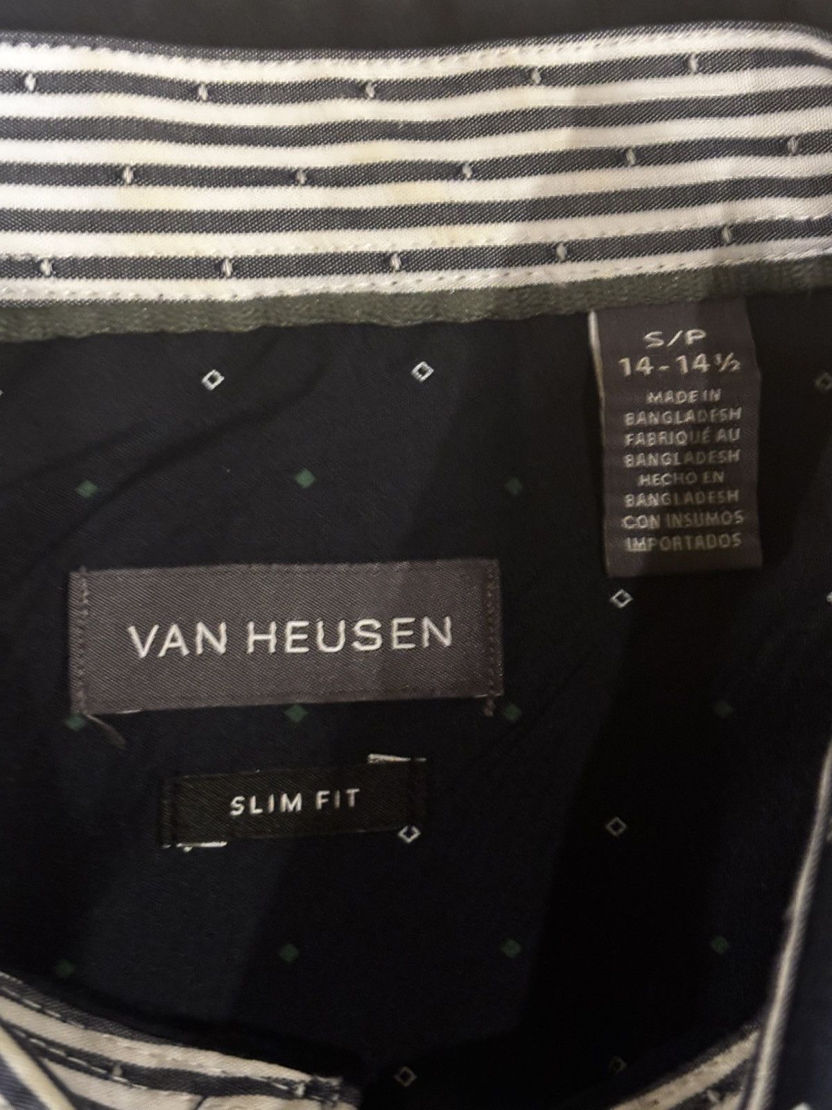 Van Heusen Van Heusen dress shirt.os-272 Size US XS / EU 42 / 0 - 3 Thumbnail