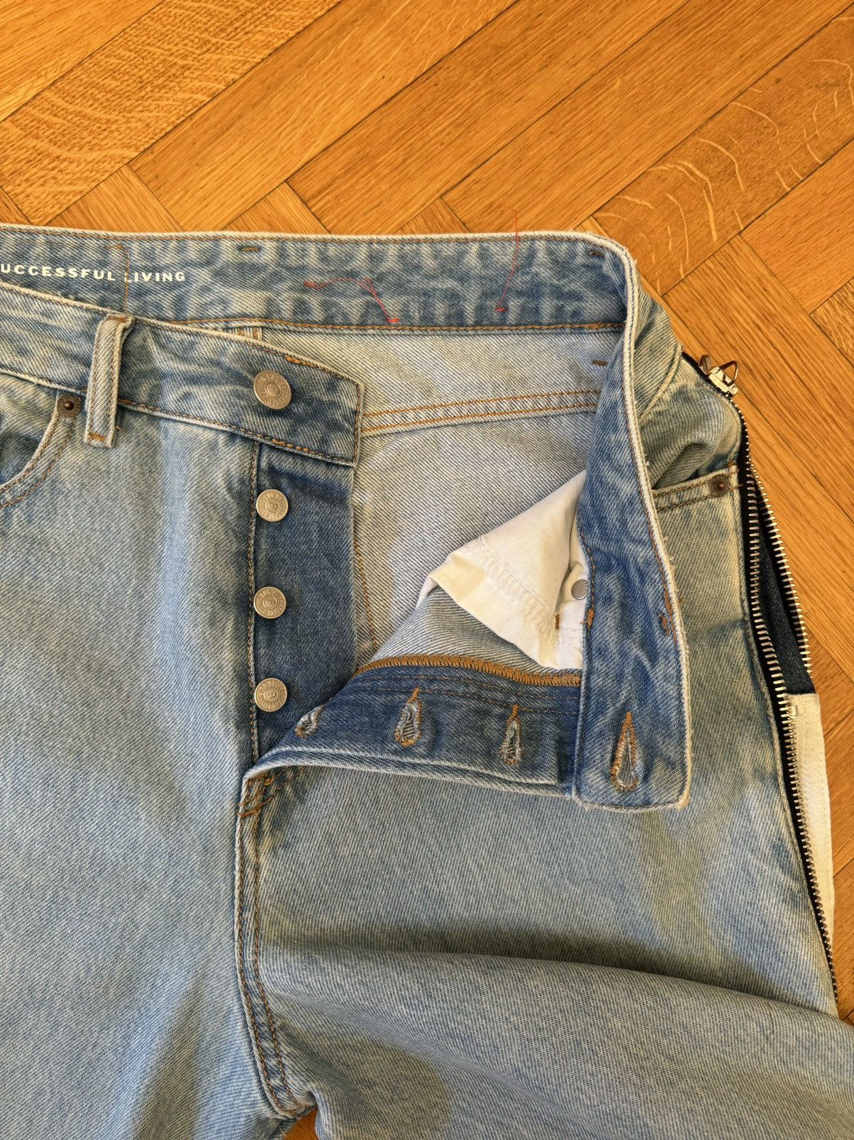 Diesel DIESEL double zip DENIM Size US 29 - 5 Thumbnail