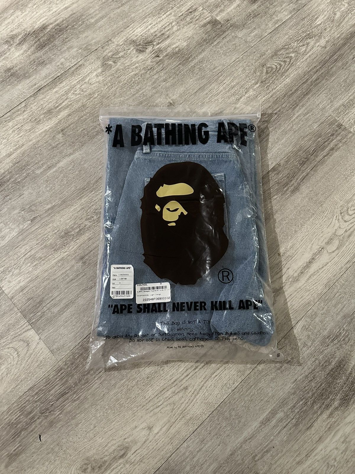 Bape Women’s Blue Bape Jeans Size 26" / US 2 / IT 38 - 5 Thumbnail
