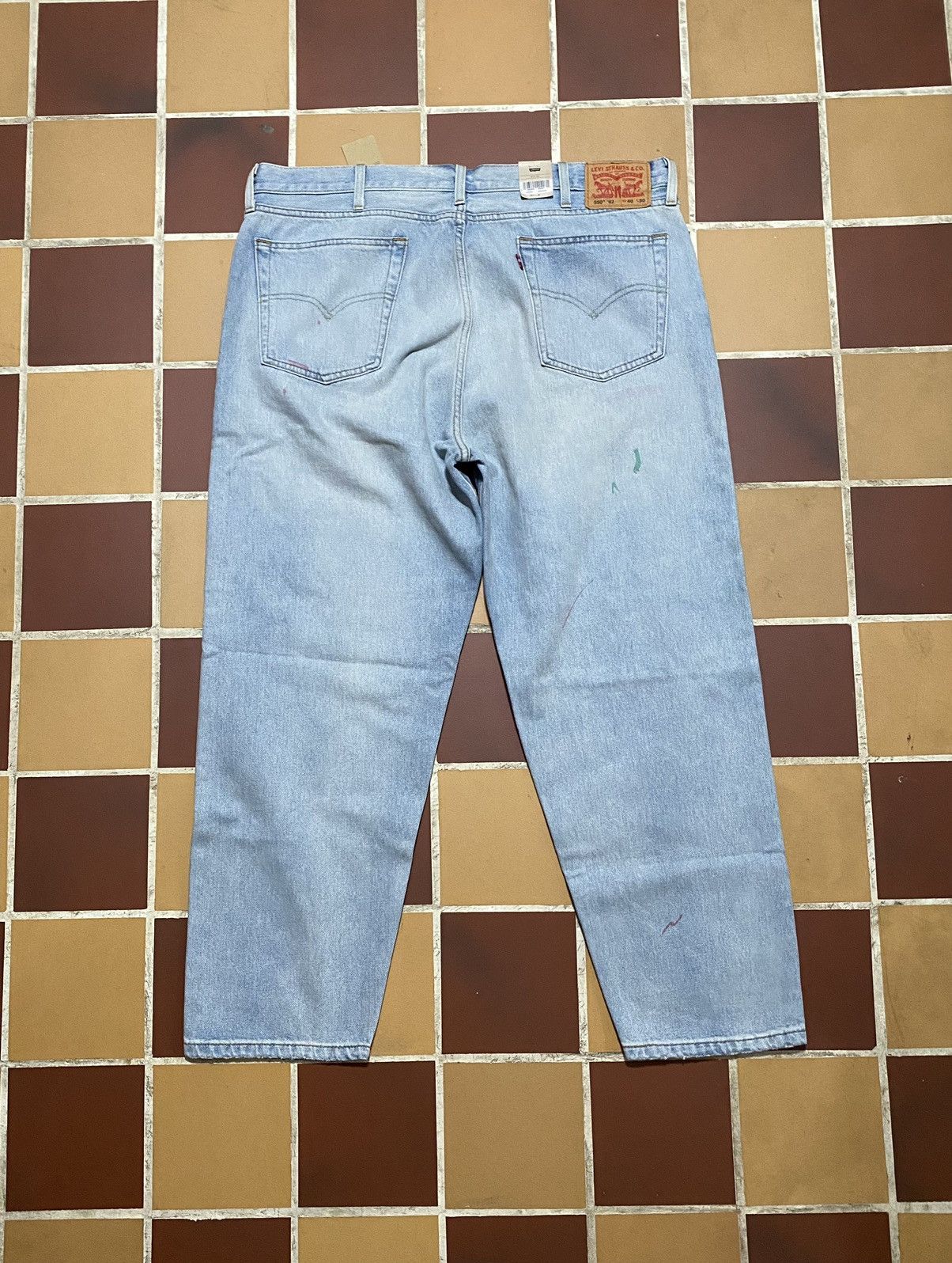 Levi's Vintage Levis 550 93’ Denim 90s baggy jeans Size US 40 / EU 56 - 4 Thumbnail