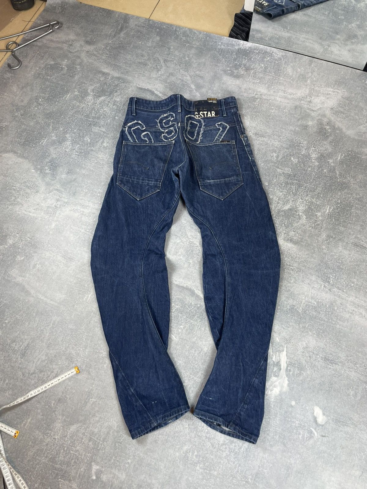 G-Star Japanese G-Star Raw Arc 3D loose tapered GS01 Embro jeans Size US 31 - 1 Thumbnail