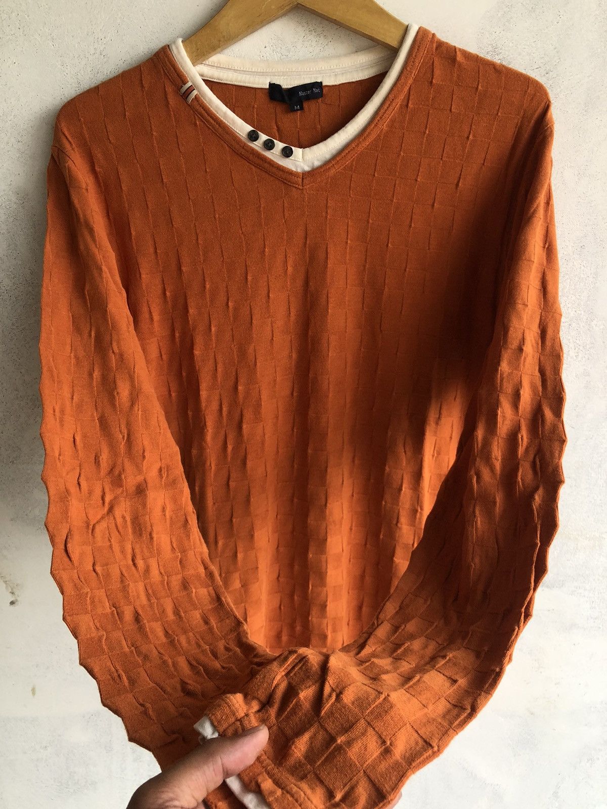 Hysteric Glamour Gothic Double Layer Master Net LongSleeve Rock Punk Style Size US M / EU 48-50 / 2 - 2 Thumbnail