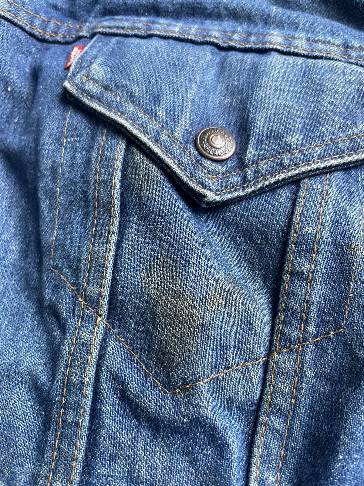 Levi's Vintage 70’s Levis 70605 Sherpa Denim Jacket Size US M / EU 48-50 / 2 - 21 Thumbnail