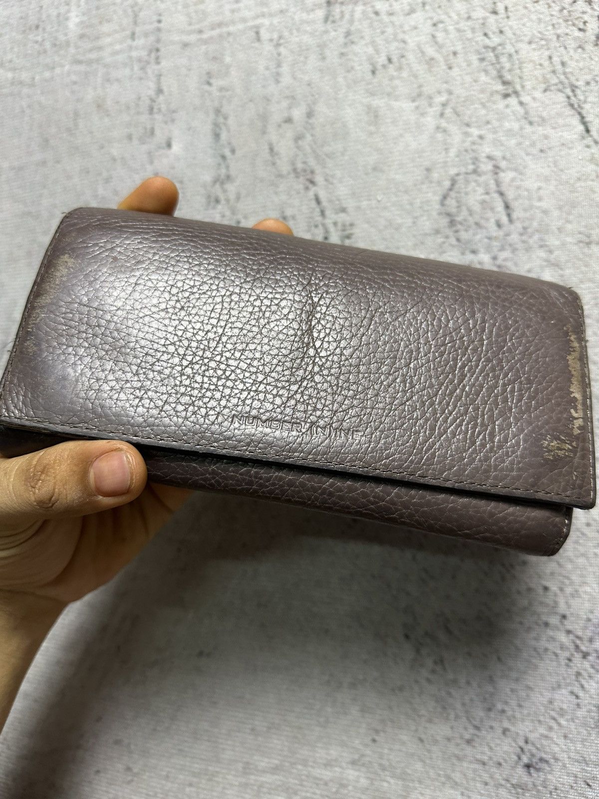 Designer × Japanese Brand Number (nine) Wallet Size ONE SIZE - 2 Thumbnail