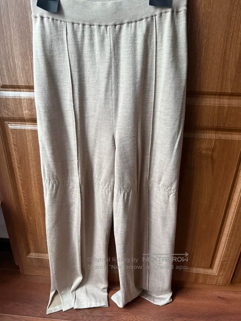The Row The row size m Cashmere grey wide-leg trousers Size 25" / US 0 / IT 36 - 1 Thumbnail