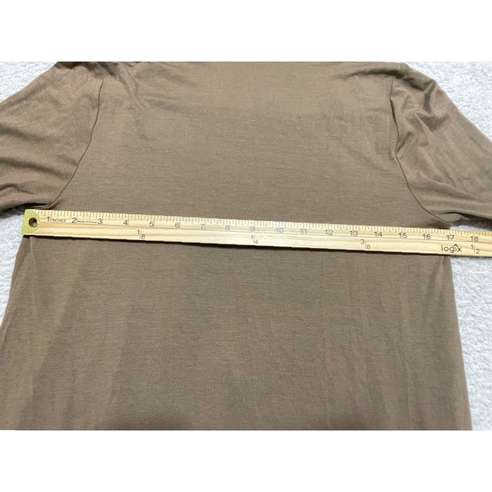 Eileen Fisher Eileen Fisher Cardigan Sweater Women PM L/S Open Front Brown Viscose Knit Knitwear Casual 1739 Size M / US 6-8 / IT 42-44 - 7 Thumbnail