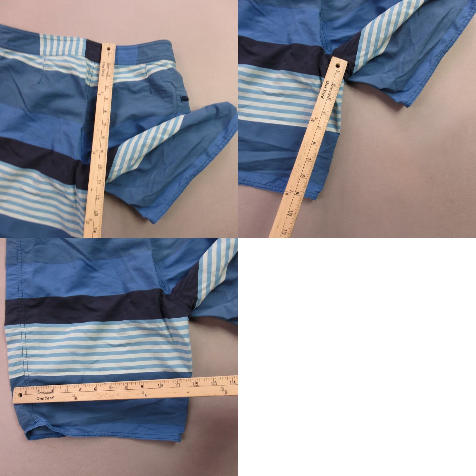Patagonia Patagonia Board Shorts Swim Trunks Swimwear 32 Blue Stripes Mens Shorts Size US 32 / EU 48 - 8 Thumbnail