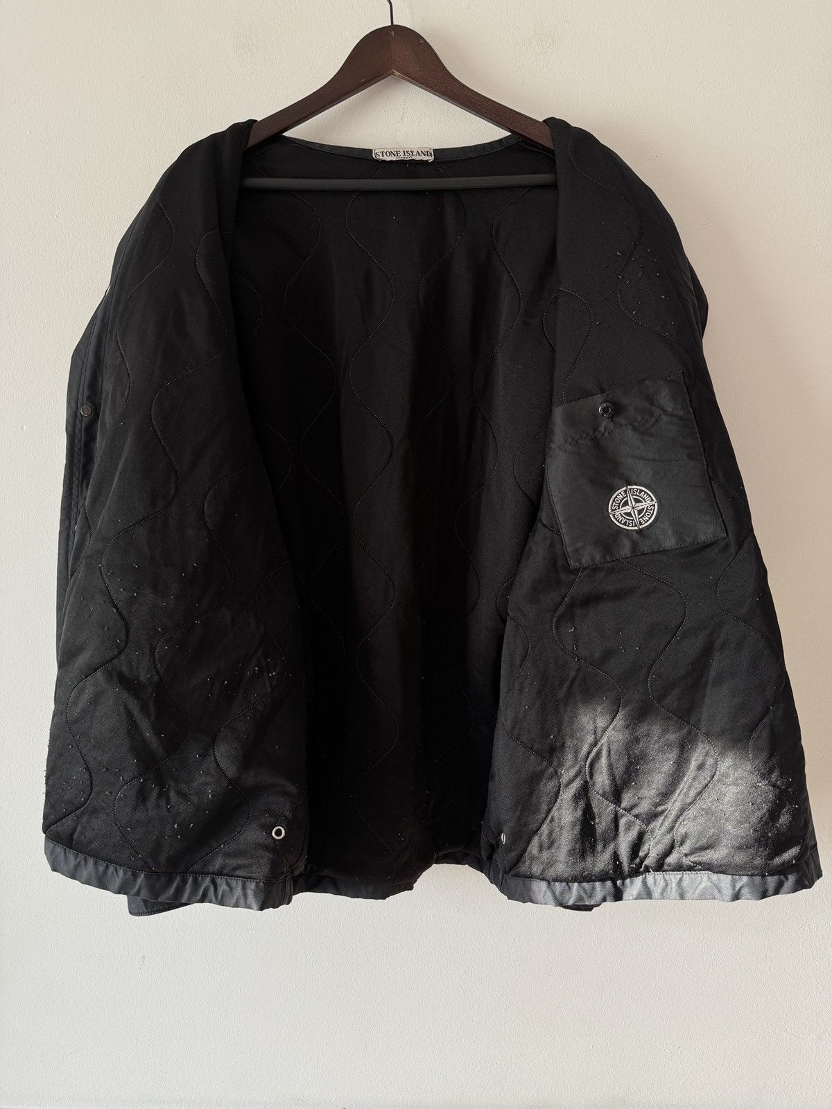 Stone Island 🔥🔥 Vintage Stone Island Black Utility Jacket Size US XXL / EU 58 / 5 - 7 Thumbnail