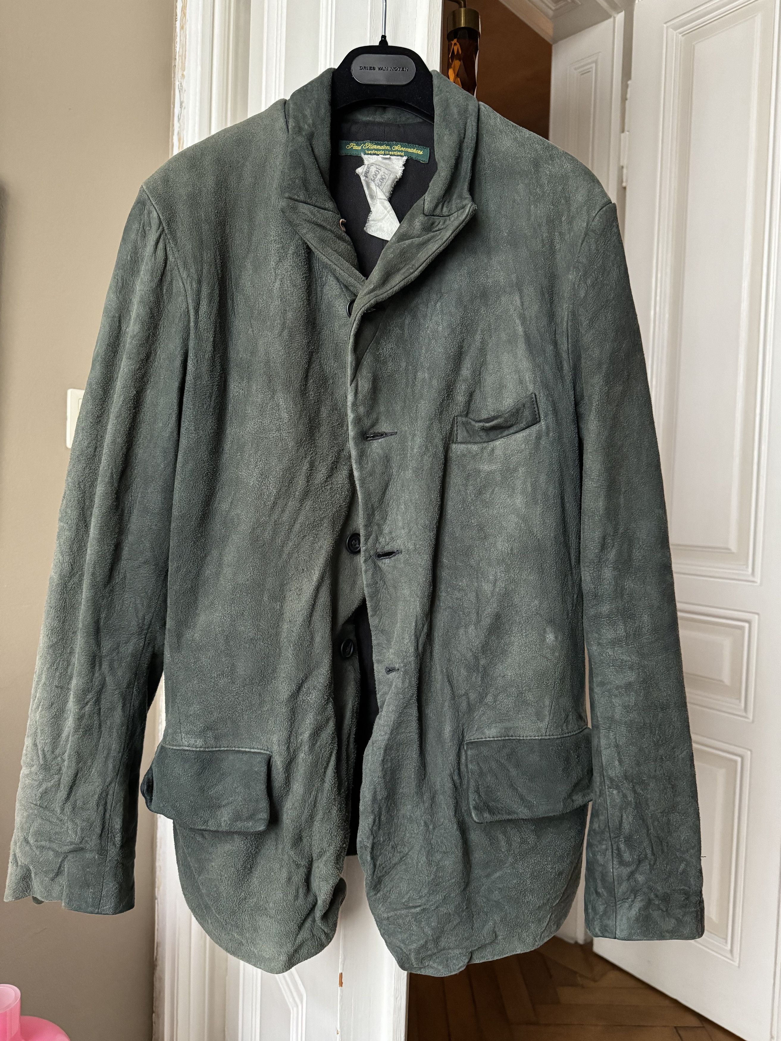 ジャケット・アウター paul harnden artist jacket 2010's】Paul Harnden Linen Jacket
