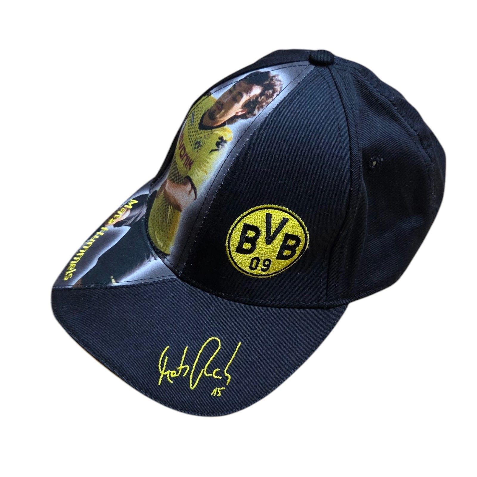 Vintage BVB Borussia Dortmund Mats Hummels Football Soccer Cap Size ONE SIZE - 2 Thumbnail