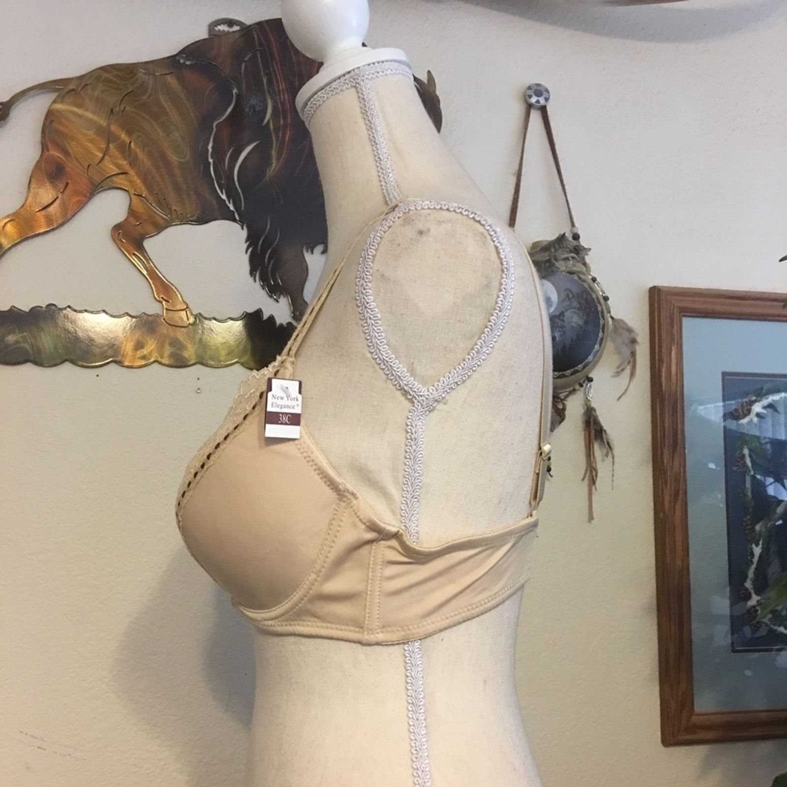 Other New York Elegance lace detail bra NWT 38C Size ONE SIZE - 4 Thumbnail