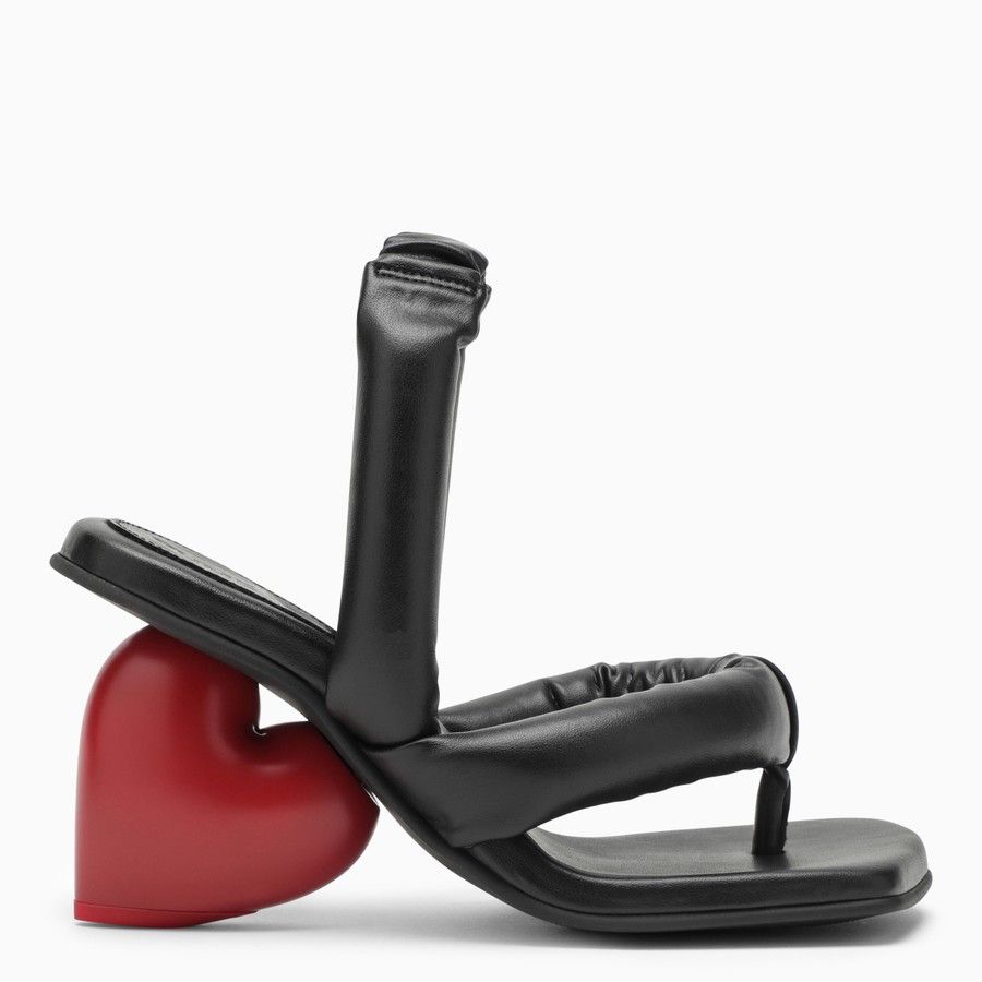 image of Yume Yume O1D2Blof0124 Sandal In Black, Women's (Size 8)