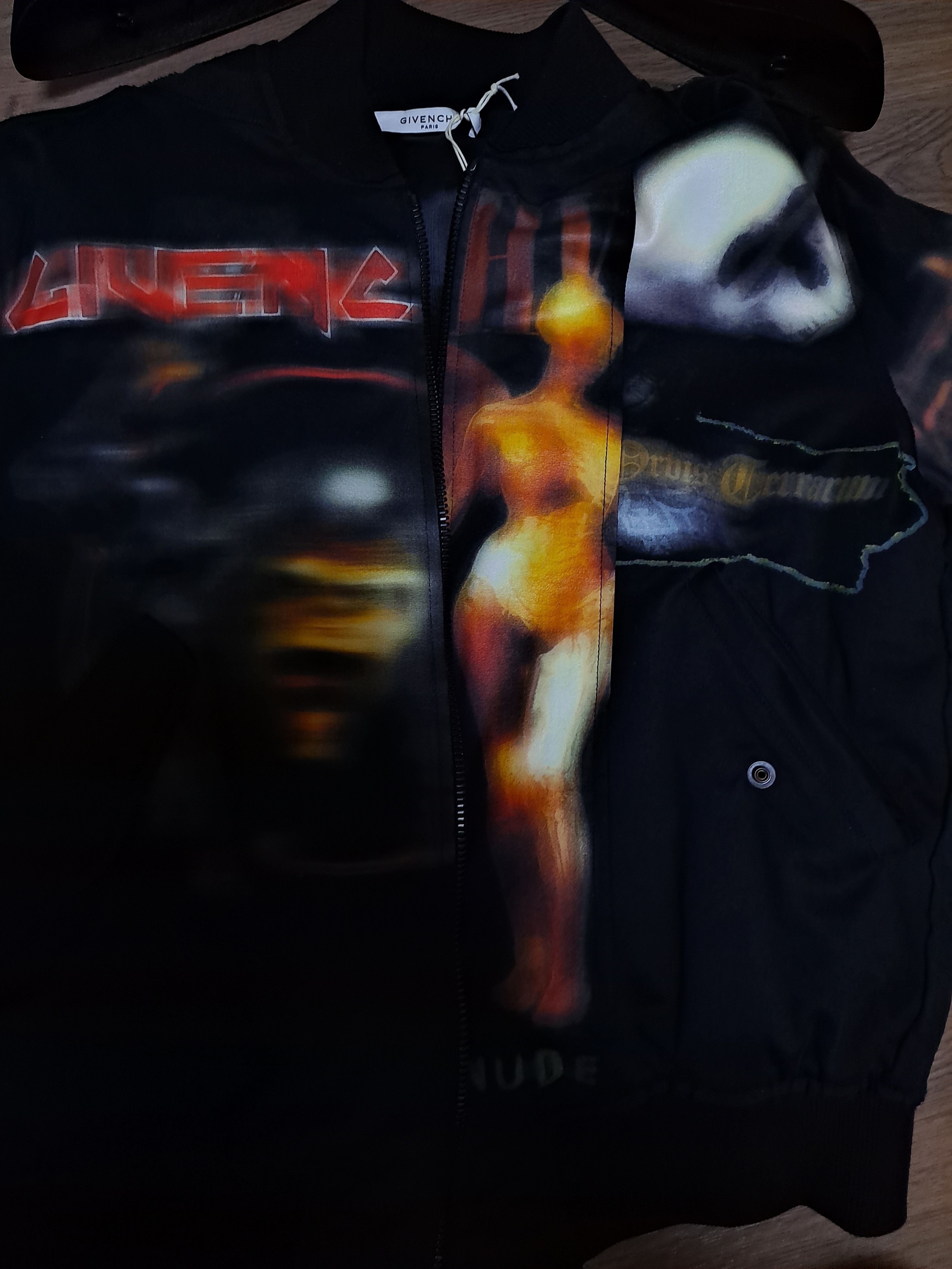 Givenchy $3.5K NWT GIVENCHY BOMBER JACKET RARE Size US XS / EU 42 / 0 - 6 Thumbnail