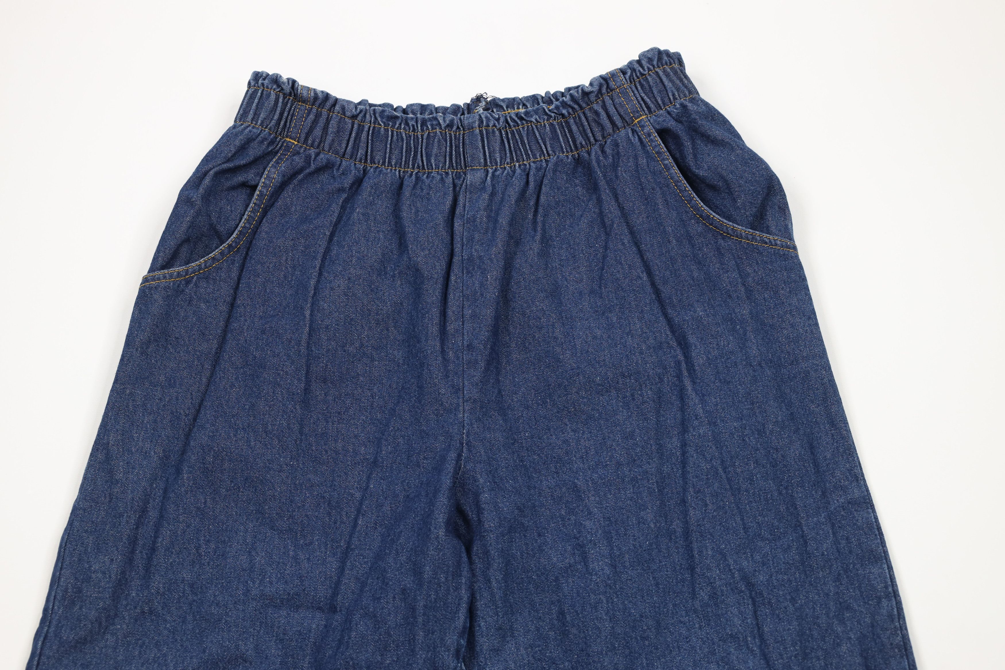 Vintage Vintage 90s Streetwear Waist Tapered Leg Denim Jeans USA Size 40" / US 18 - 2 Thumbnail