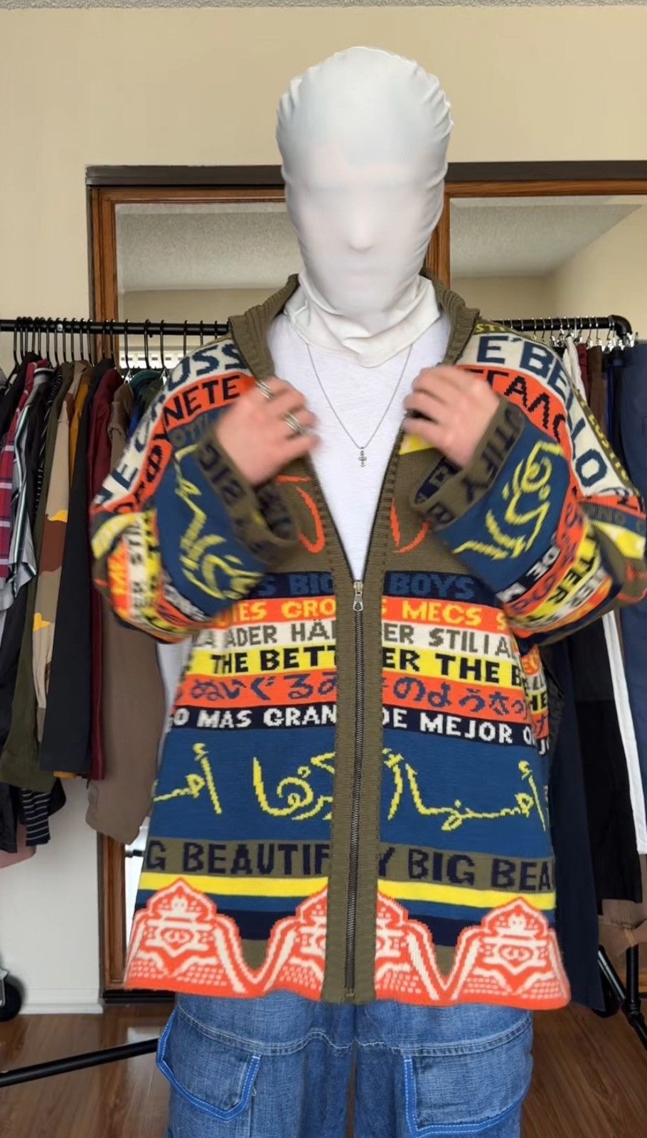 定価16万 Walter Van Beirendonck エイリアンニット S 定価16万 Walter Van Beirendonck エイリアンニット S walter van