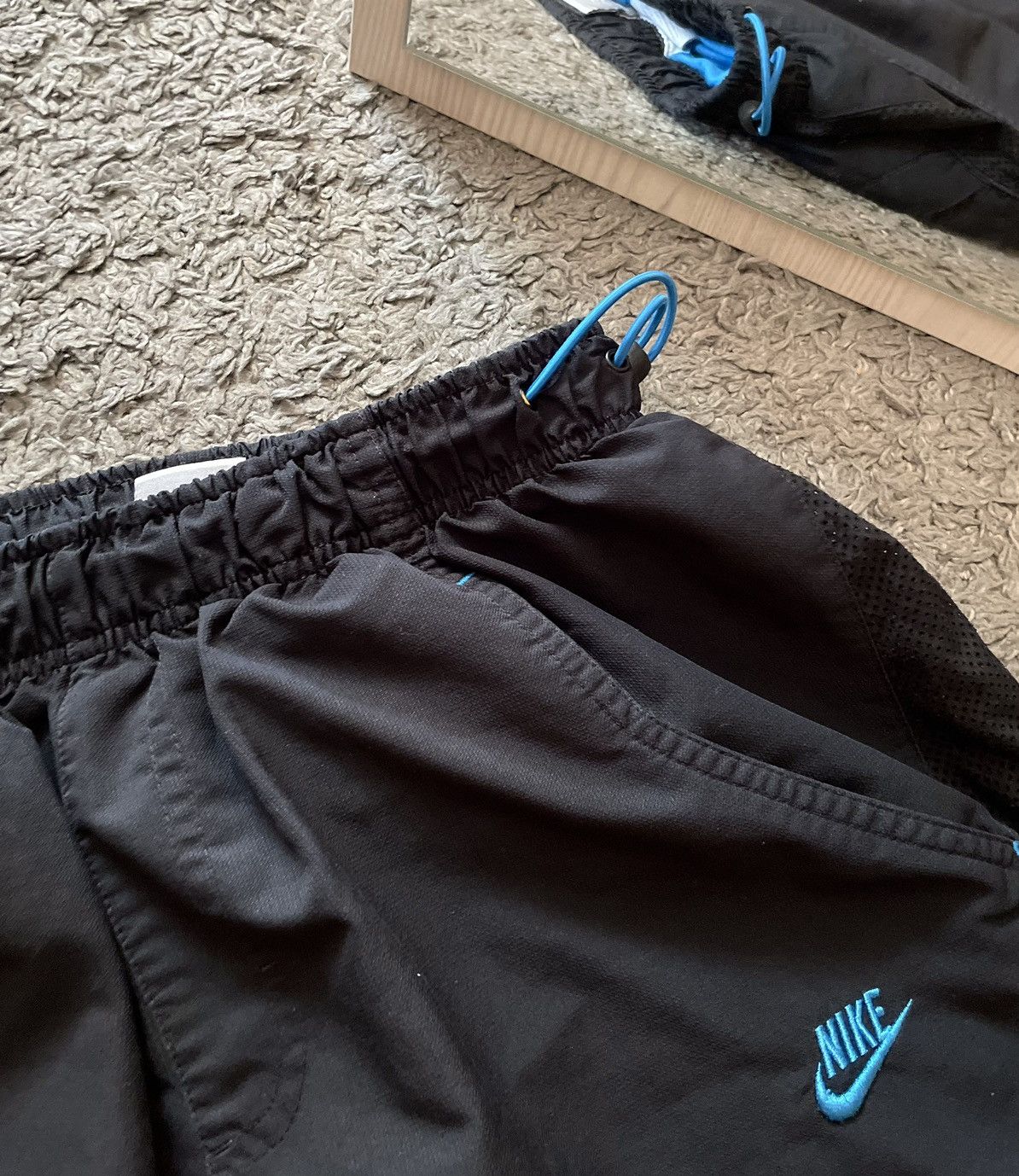 Nike × Vintage 00s Nike Vintage Pants Streetwear Logo Swoosh Rare Size US 30 / EU 46 - 9 Thumbnail