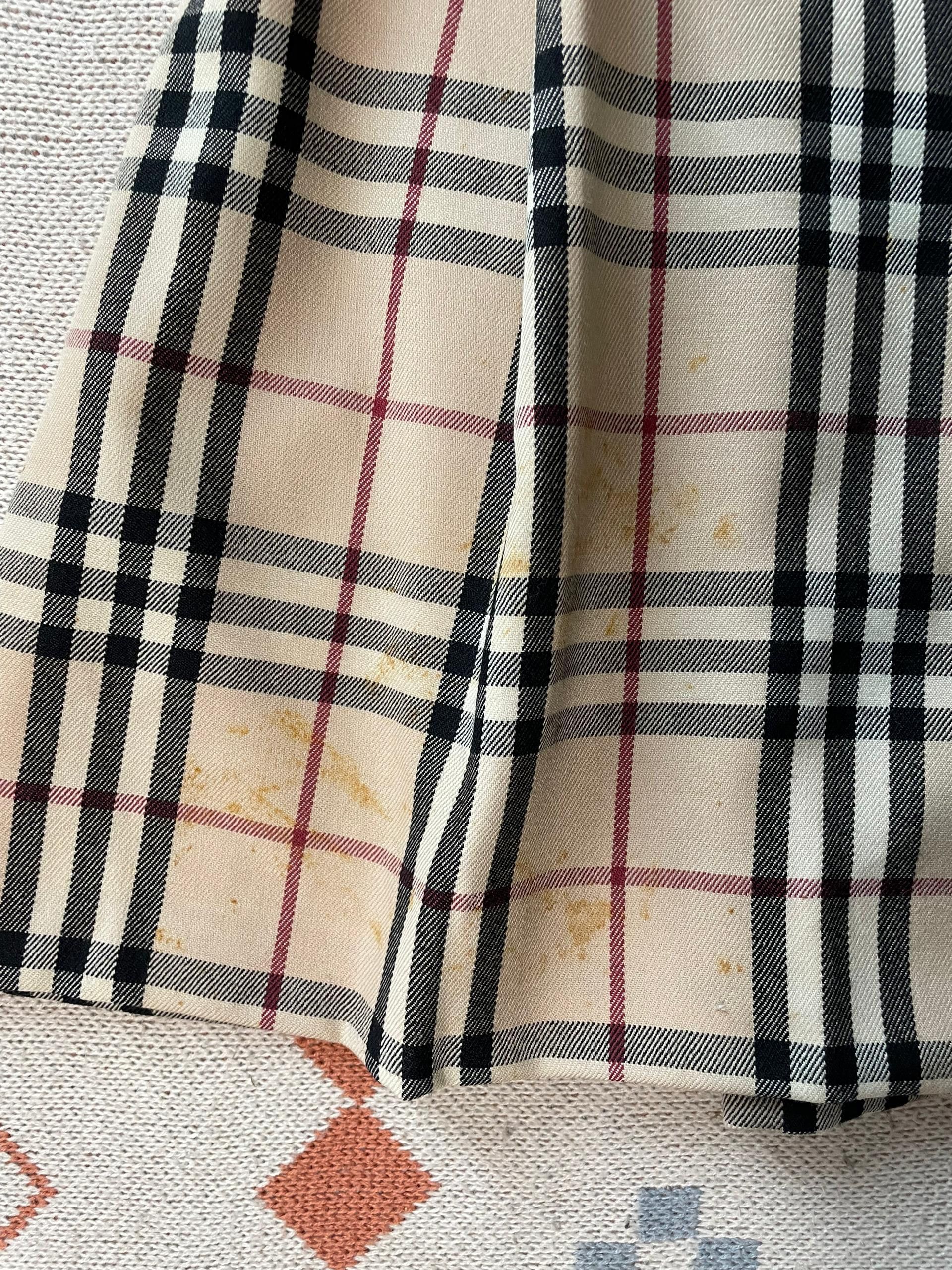 Burberry × Designer Burberry Nova Check Mini Skirt Size 30" / US 8 / IT 44 - 8 Thumbnail