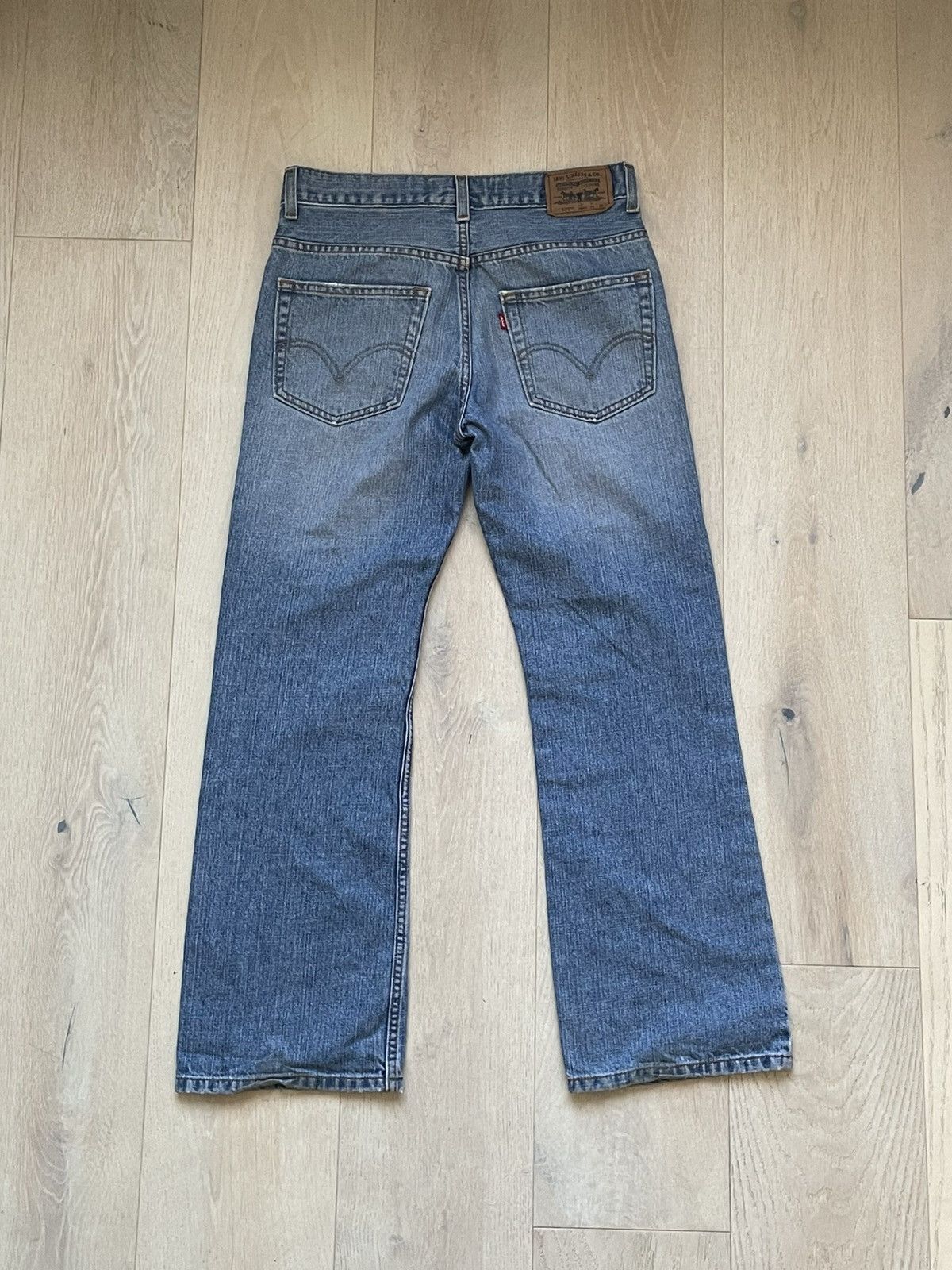 Levi's Levis 527 28x28 bootcut vintage denim blue jeans Size US 28 / EU 44 - 2 Thumbnail