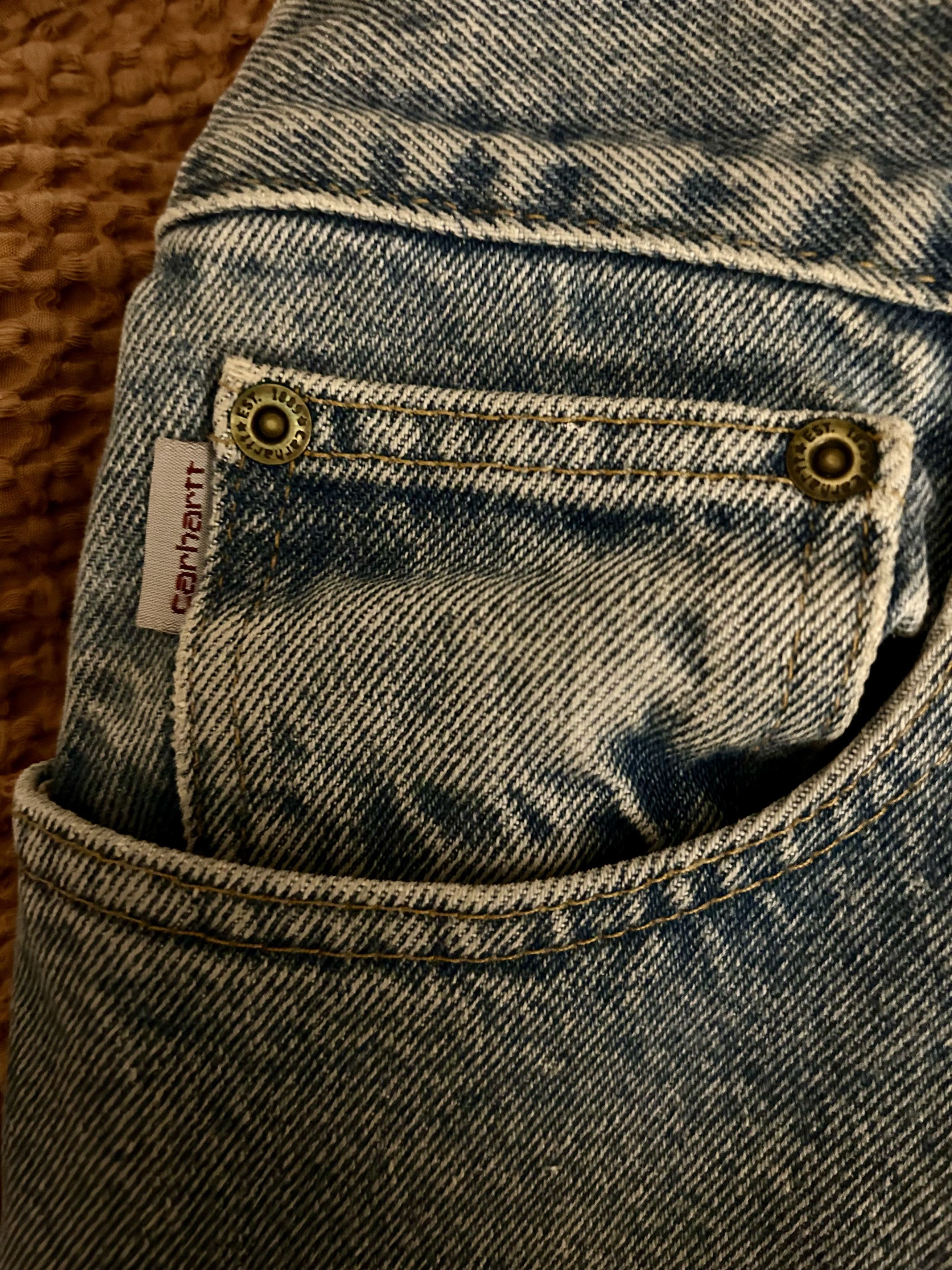 Carhartt VTG Carhartt Denim Straight Leg UNISEX Size US 30 / EU 46 - 7 Thumbnail