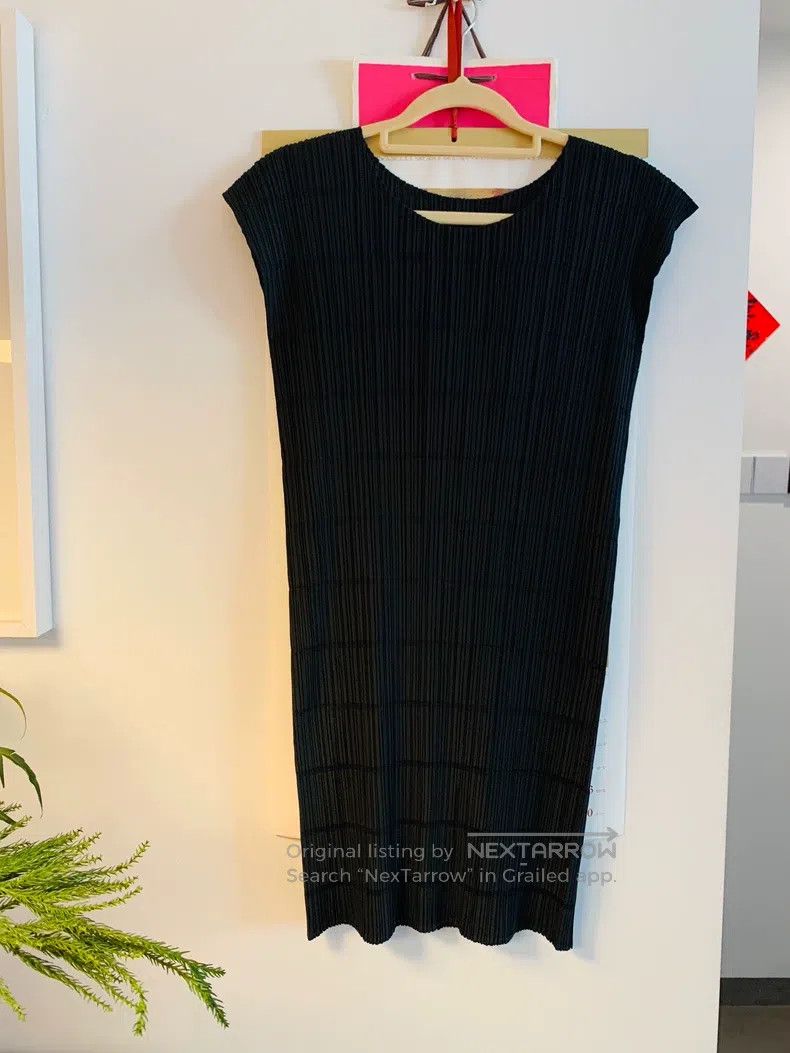 Issey Miyake Issey Miyake Dress Black Size L / US 10 / IT 46 - 1 Thumbnail