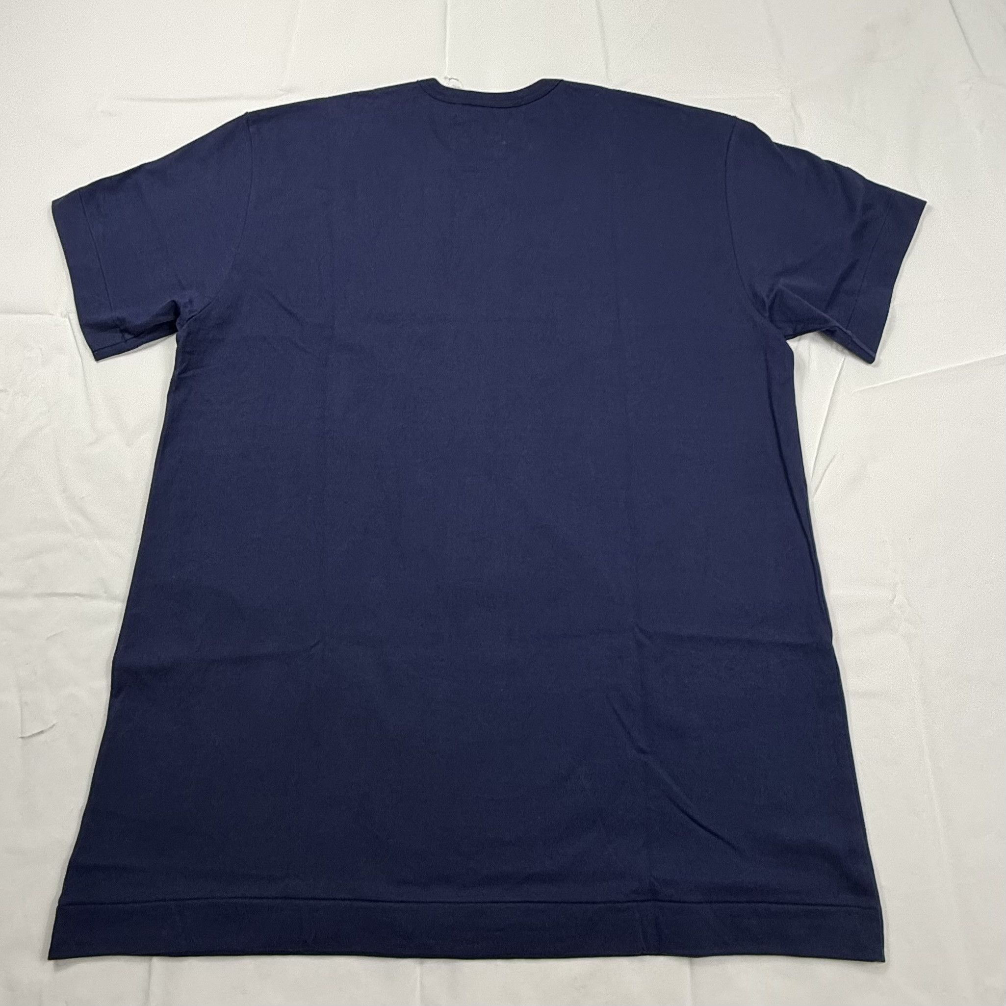 Comme des Garcons Comme des Garcons Play Mens Triple Heart Logo T-Shirt Size US XXL / EU 58 / 5 - 6 Thumbnail