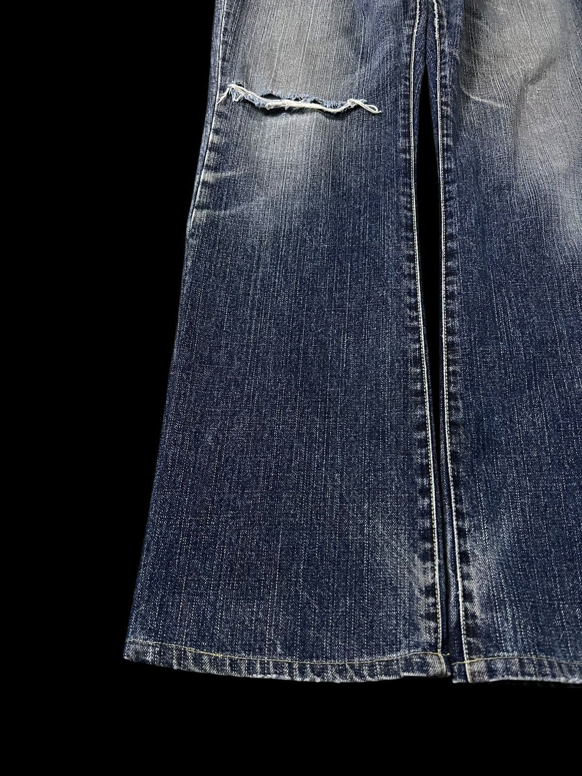 Levi's × Levi's Vintage Clothing Vintage Levis 537 Faded Distress Jeans Size US 33 - 3 Thumbnail