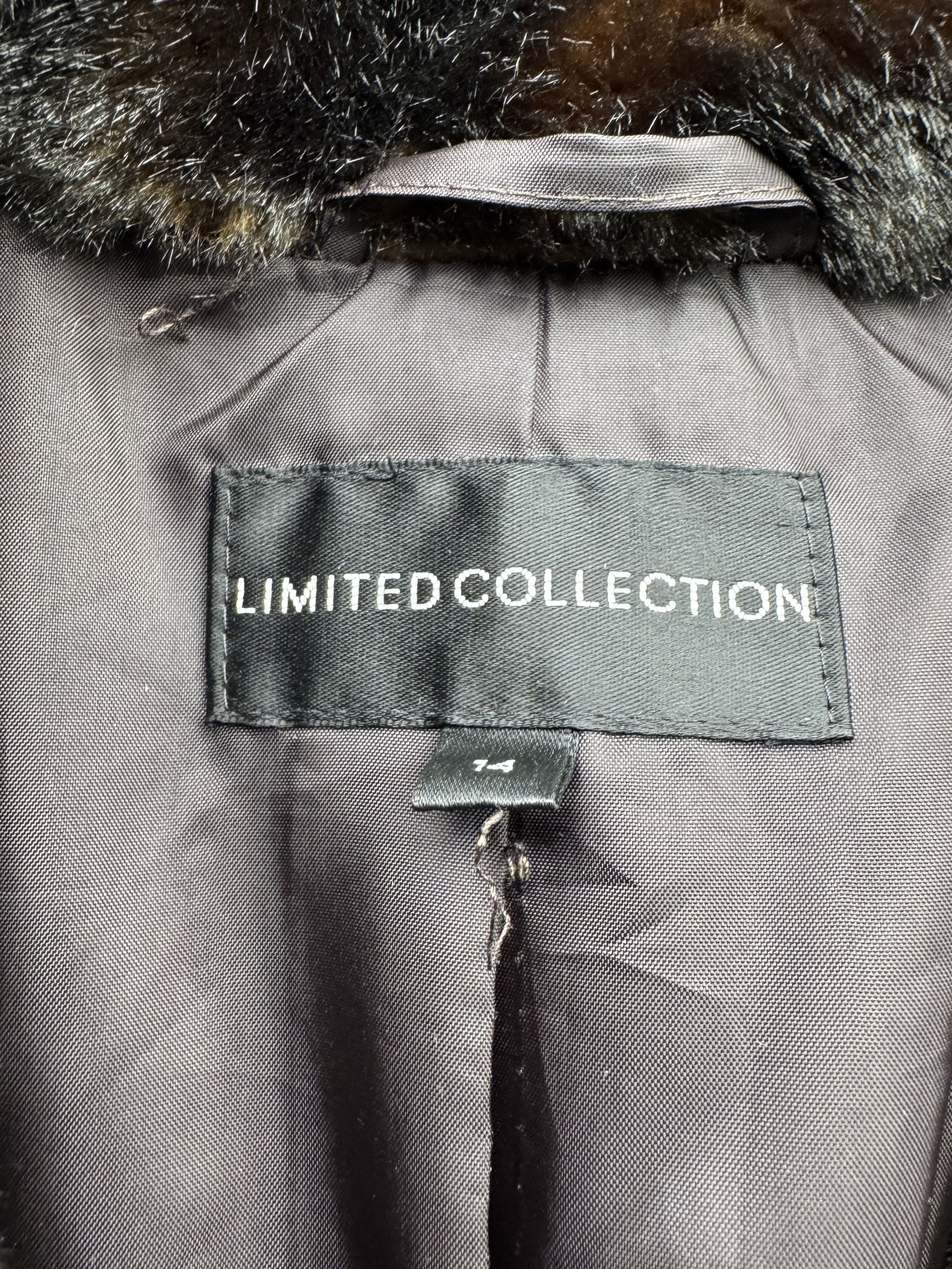 Vintage Vintage Faux Fur Cropped Coat B140(V400)E2 Size L / US 10 / IT 46 - 4 Thumbnail