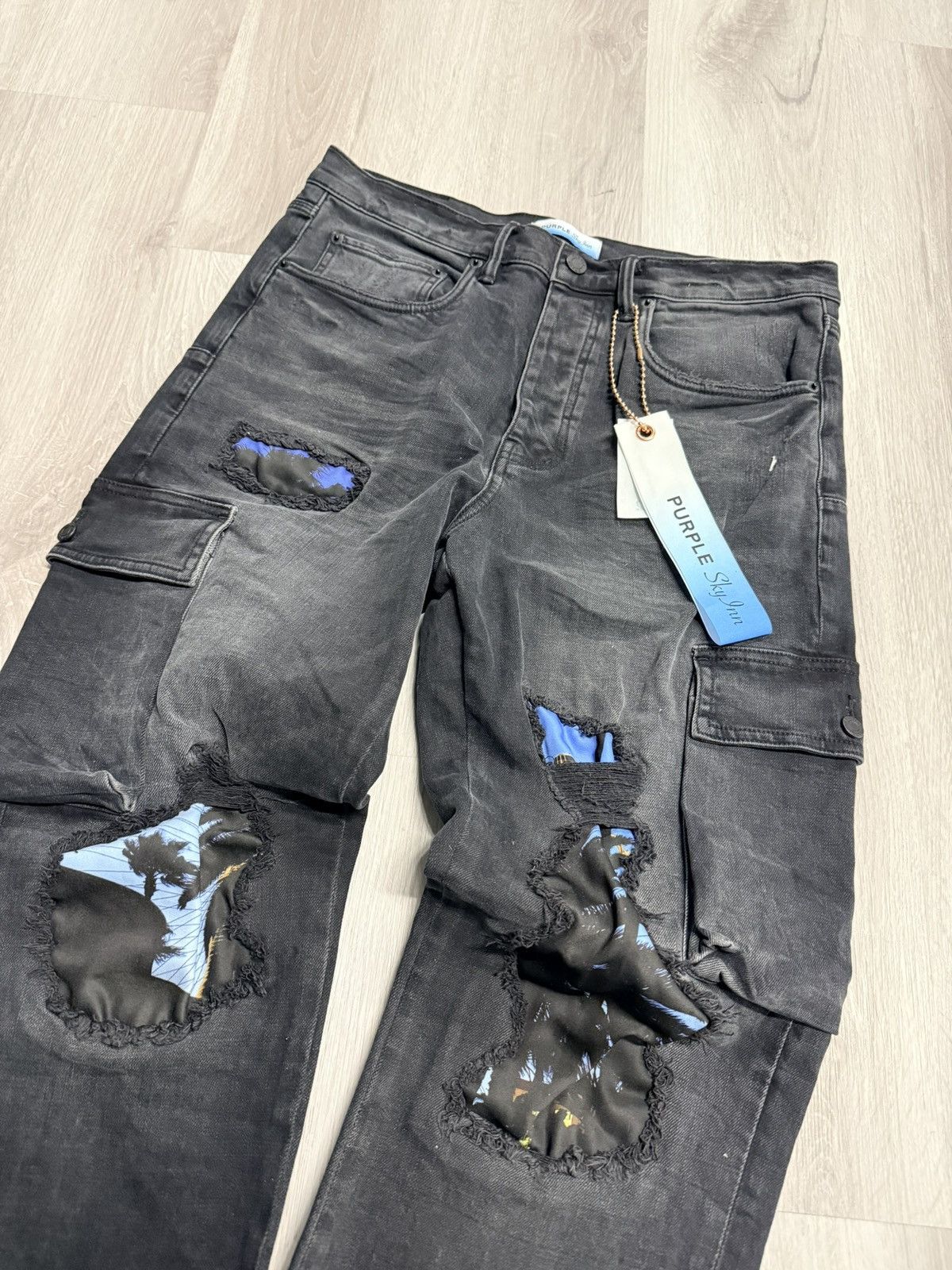 Amiri Blue Label Rare PURPLE Jean Size US 32 / EU 48 - 2 Thumbnail