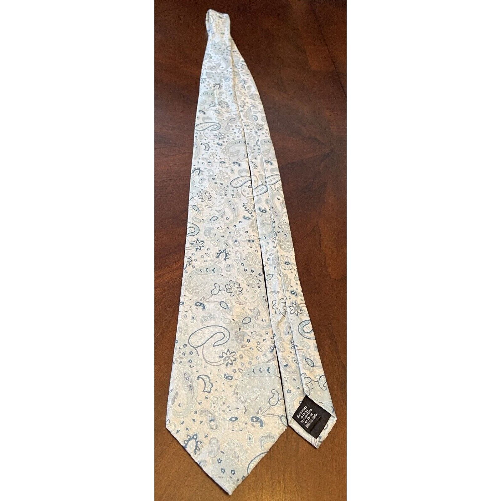Croft & Barrow Croft & Barrow Blue Hand Made 100% Silk Made In China Size ONE SIZE - 3 Thumbnail