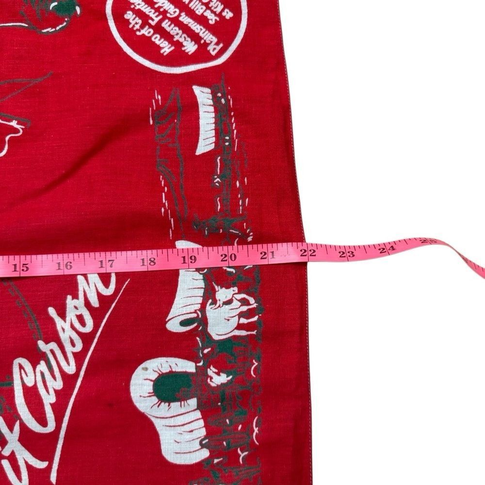 Vintage Vintage 1950s Kit Carson Coca-Cola Bandana, Bill Williams; W Size ONE SIZE - 6 Thumbnail