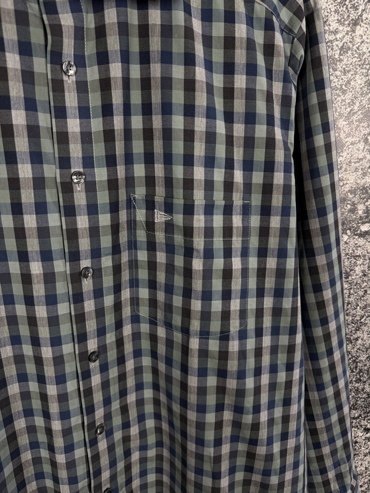 Paul Smith Paul Smith Long Sleeve Plaid Shirt Button Up Size 39/40 Size US M / EU 48-50 / 2 - 6 Thumbnail