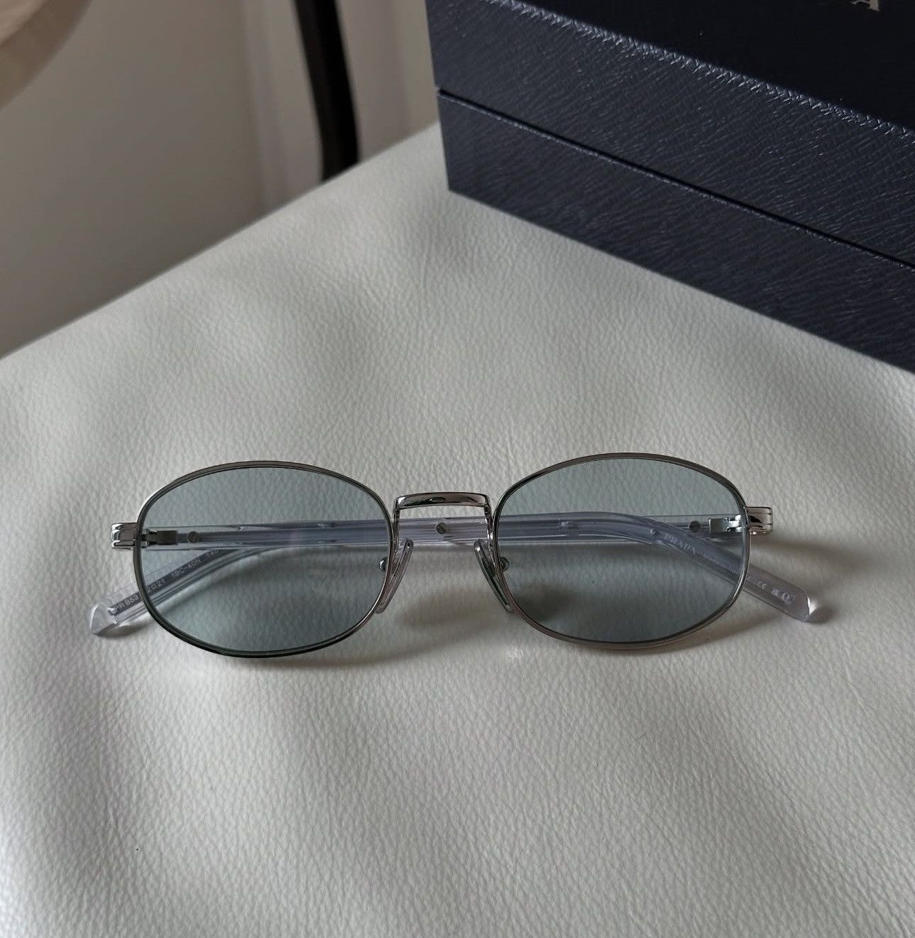 Prada × Vintage Prada sunglasses PR B53S 1BC40N. New Collection Size ONE SIZE - 1 Thumbnail