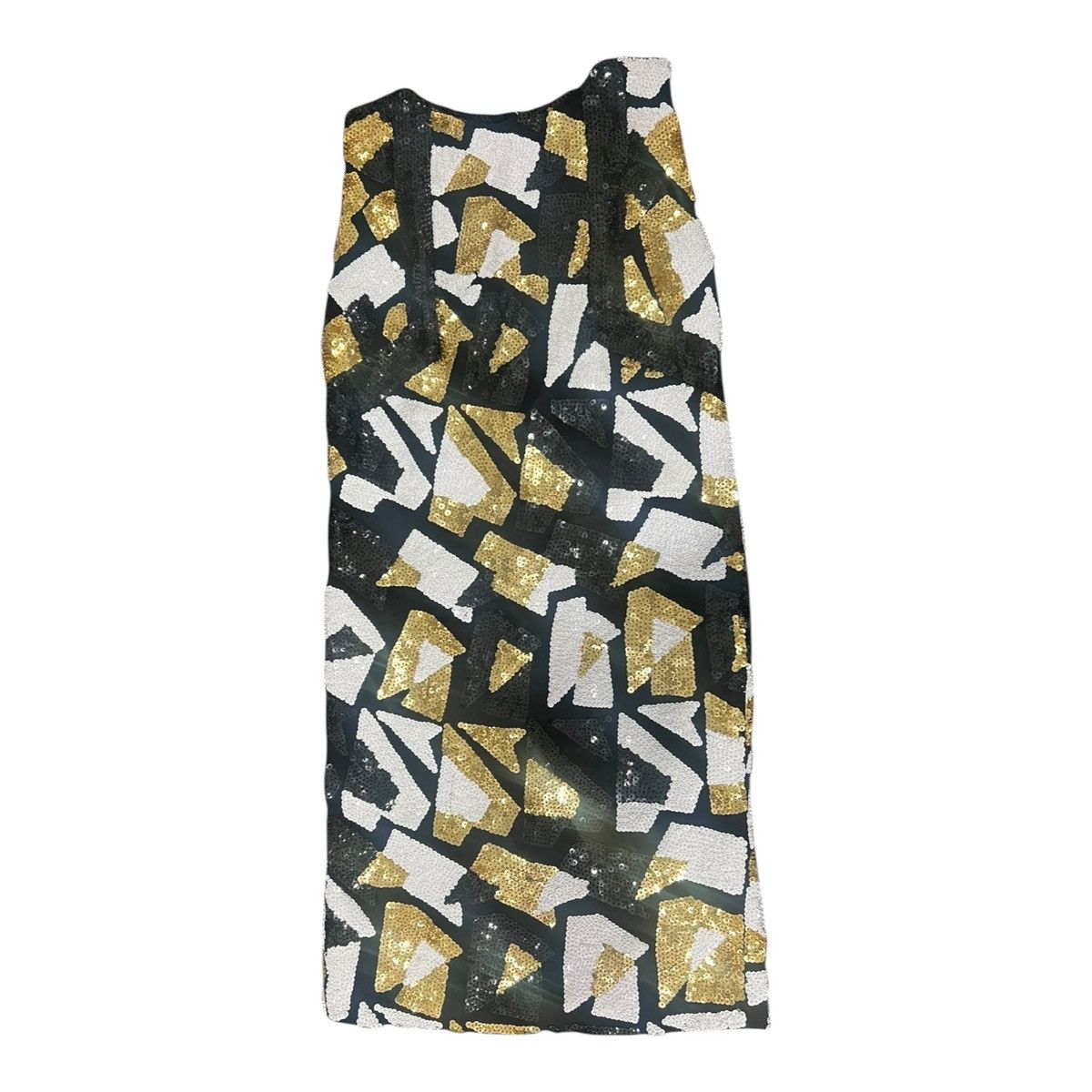 Loewe Loewe Black Gold And White Sequin Dress Women’s 36 US XS Size S / US 4 / IT 40 - 4 Thumbnail