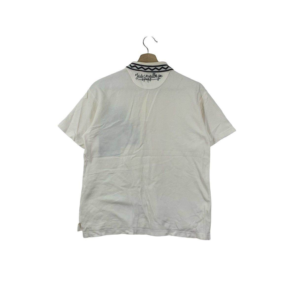 Jean Charles De Castelbajac Vintage JEAN CHARLES CASTELBAJAC Pop Culture Polo Tee Shirt Size US S / EU 44-46 / 1 - 6 Thumbnail