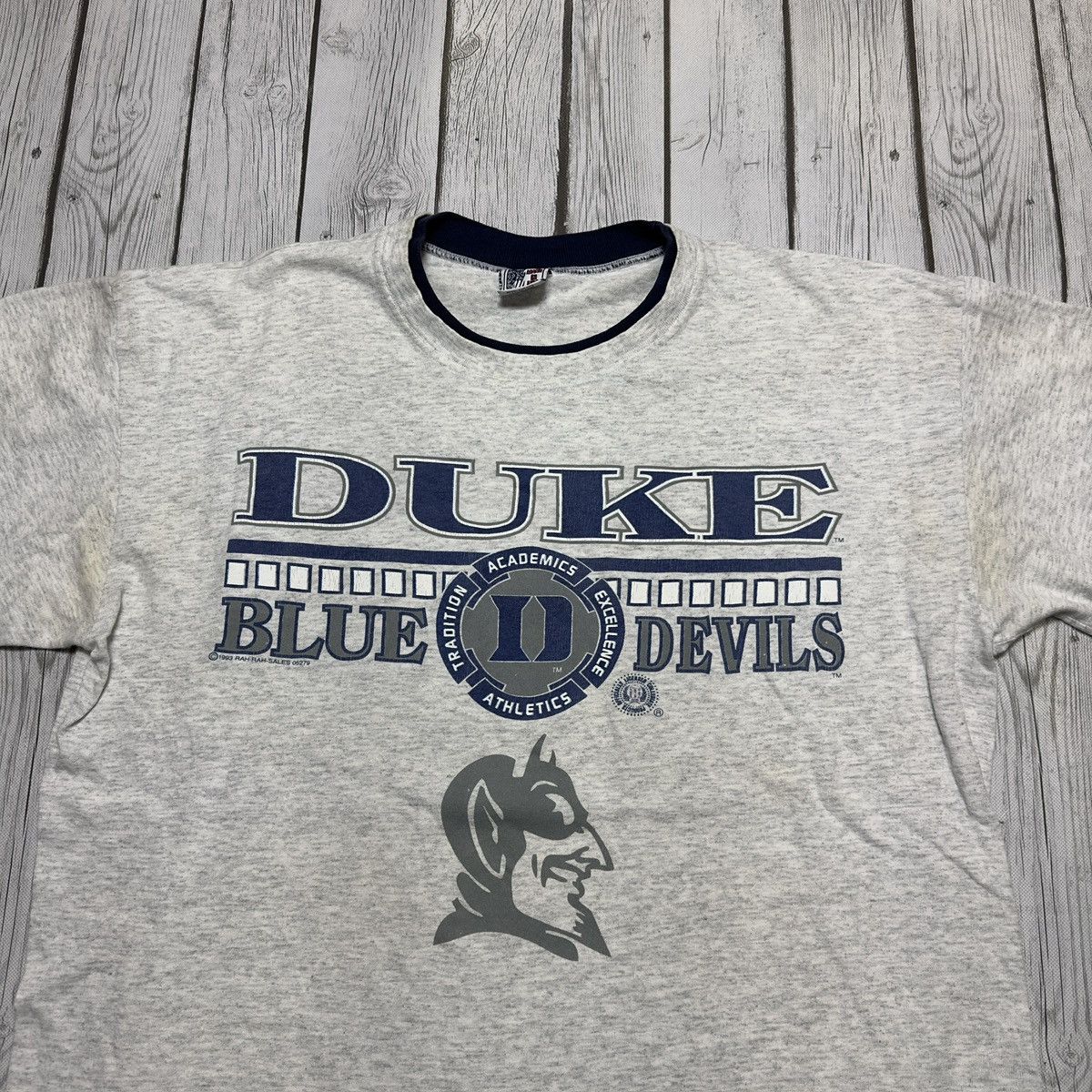 NCAA × Vintage Vintage Duke Blue Devils tee Size US L / EU 52-54 / 3 - 3 Thumbnail