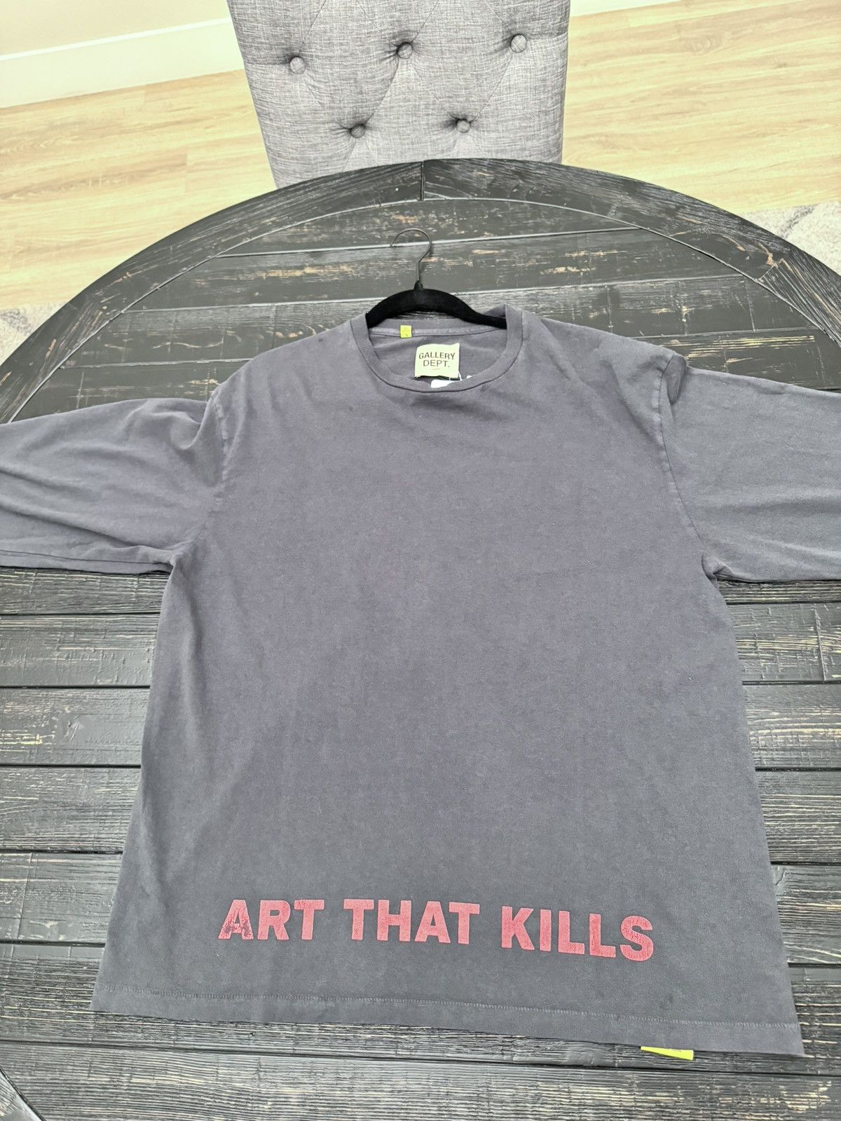 image of Gallery Dept Art That Kills T in Grey, Men's (Size Large)
