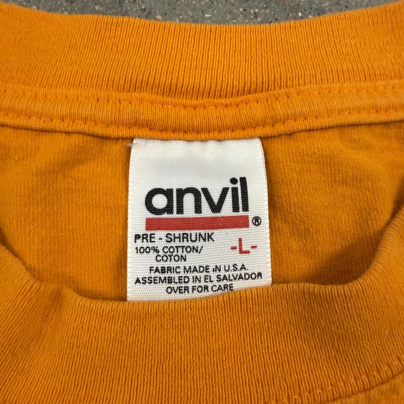 Anvil Vtg 1999 Anvil Women's Soccer Doane College T-Shirt Orange L Size L / US 10 / IT 46 - 2 Thumbnail