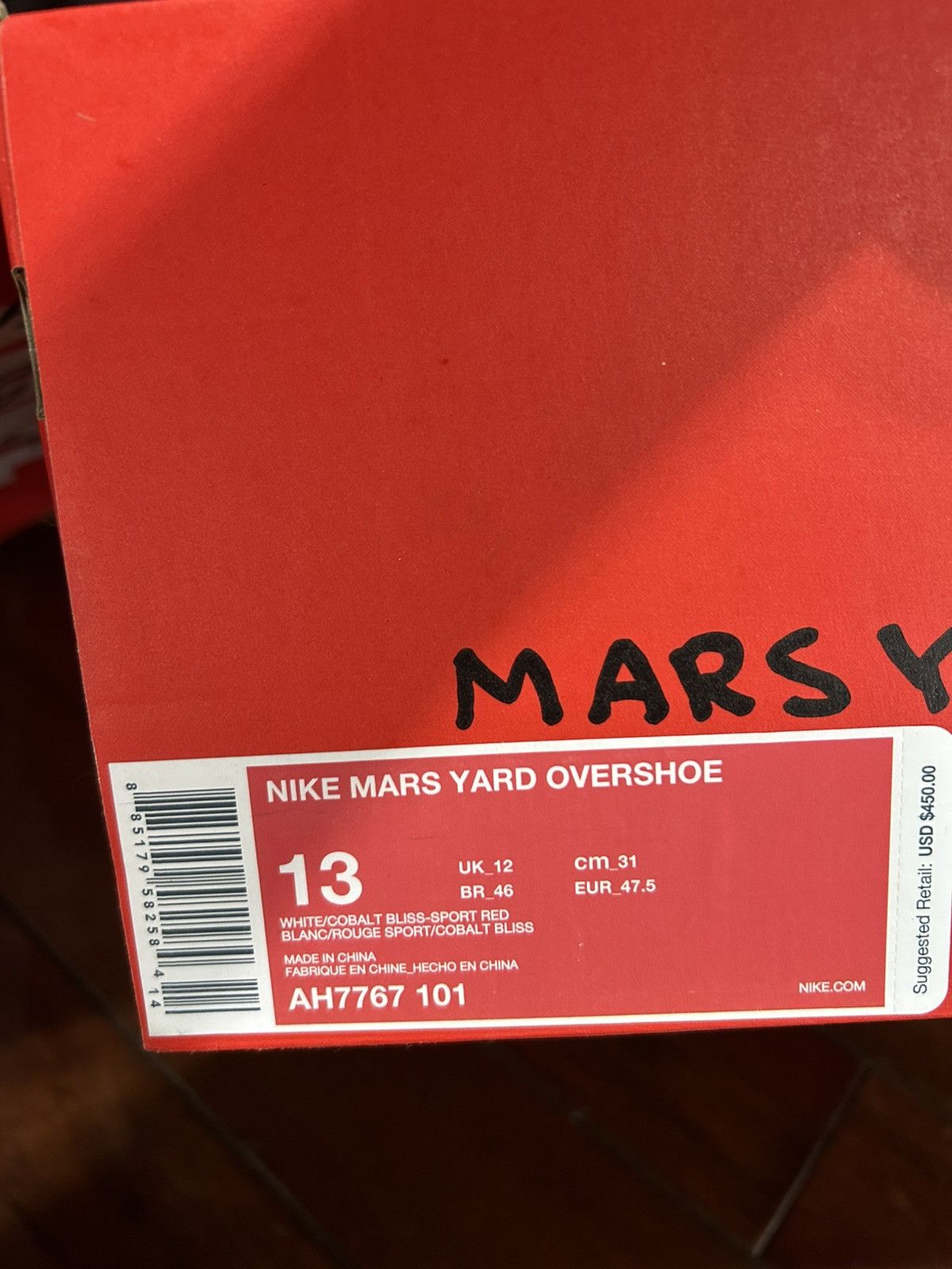 Tom Sachs Tom Sachs x Nikecraft Mars Yard Overshoe Size US 13 / EU 46 - 10 Thumbnail