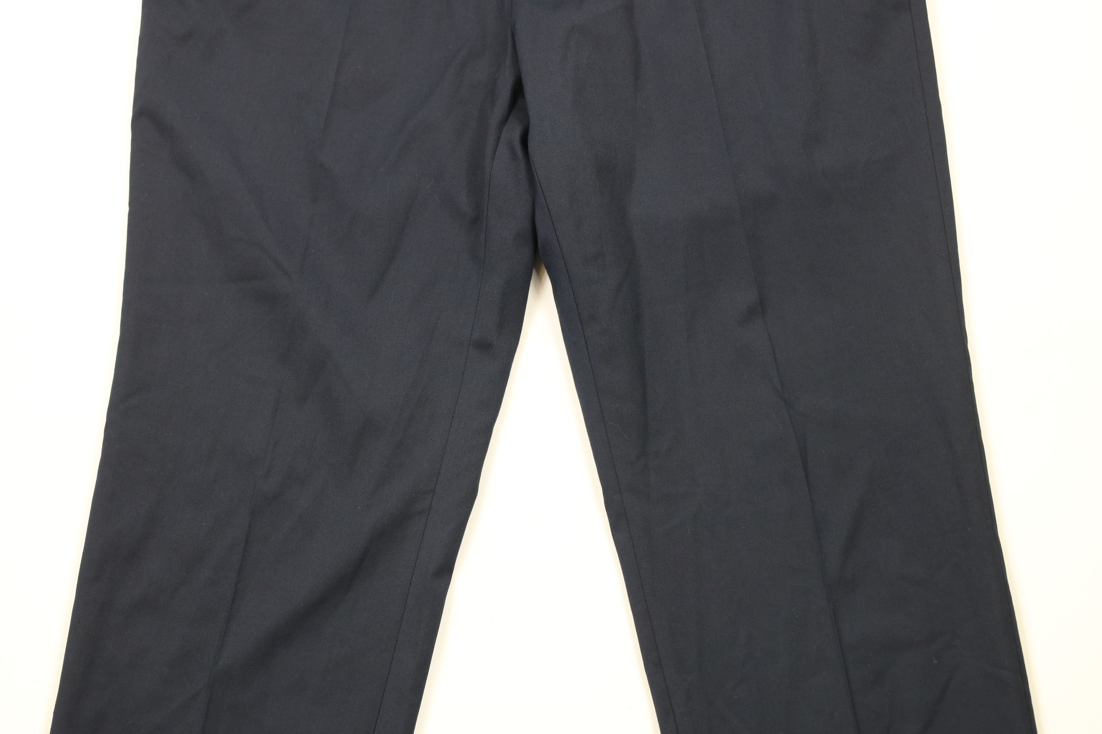 Ralph Lauren × Vintage Vintage Ralph Lauren Stretch Flat Front Chino Pants Blue Size US 36 / EU 52 - 3 Thumbnail