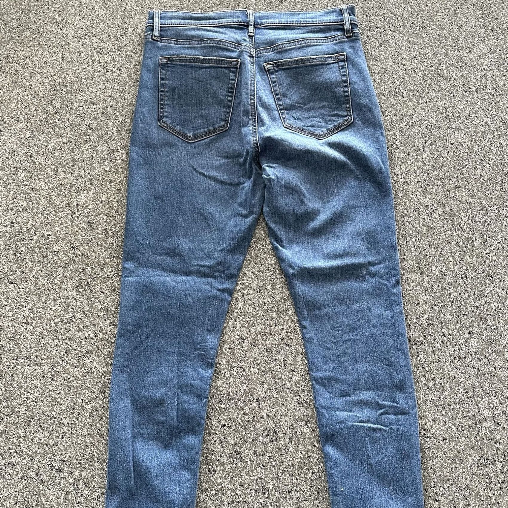 Loft LOFT Jeans Women’s 28 / 6 High Waist Skinny Light Wash Stretch Denim 5-Pocket Style 25 Inseam Blue Size 28" / US 6 / IT 42 - 3 Thumbnail