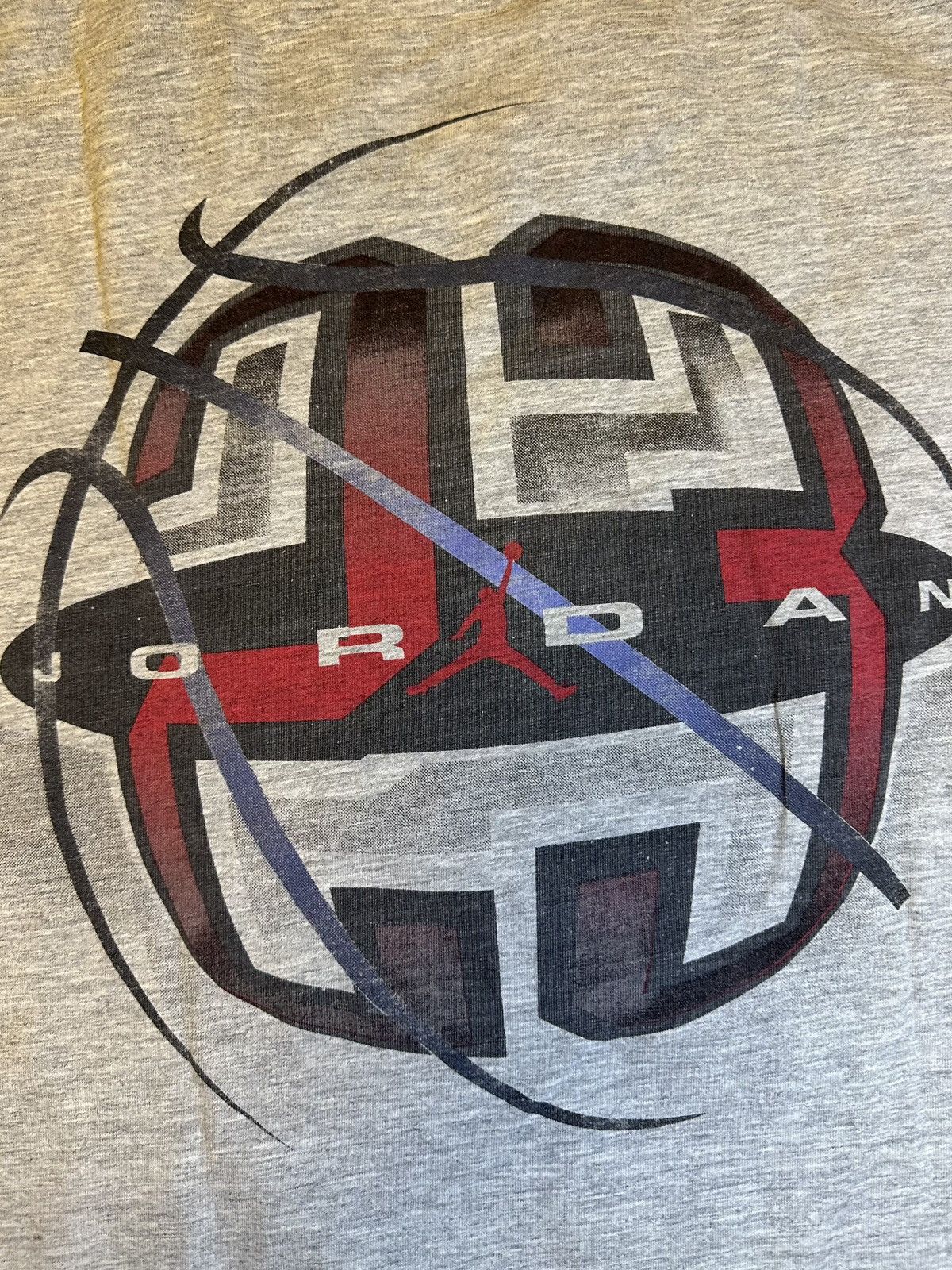 Jordan Brand Jordan 90S Big back Logo Printed T-Shirt Size US XL / EU 56 / 4 - 5 Thumbnail
