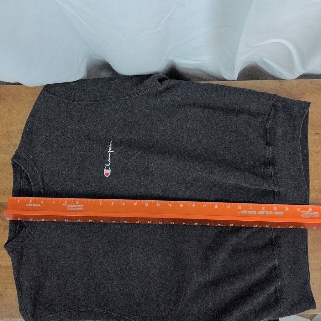 Champion × Vintage Vintage USA Made Champion Black Sweatshirt XL Size US XL / EU 56 / 4 - 6 Thumbnail
