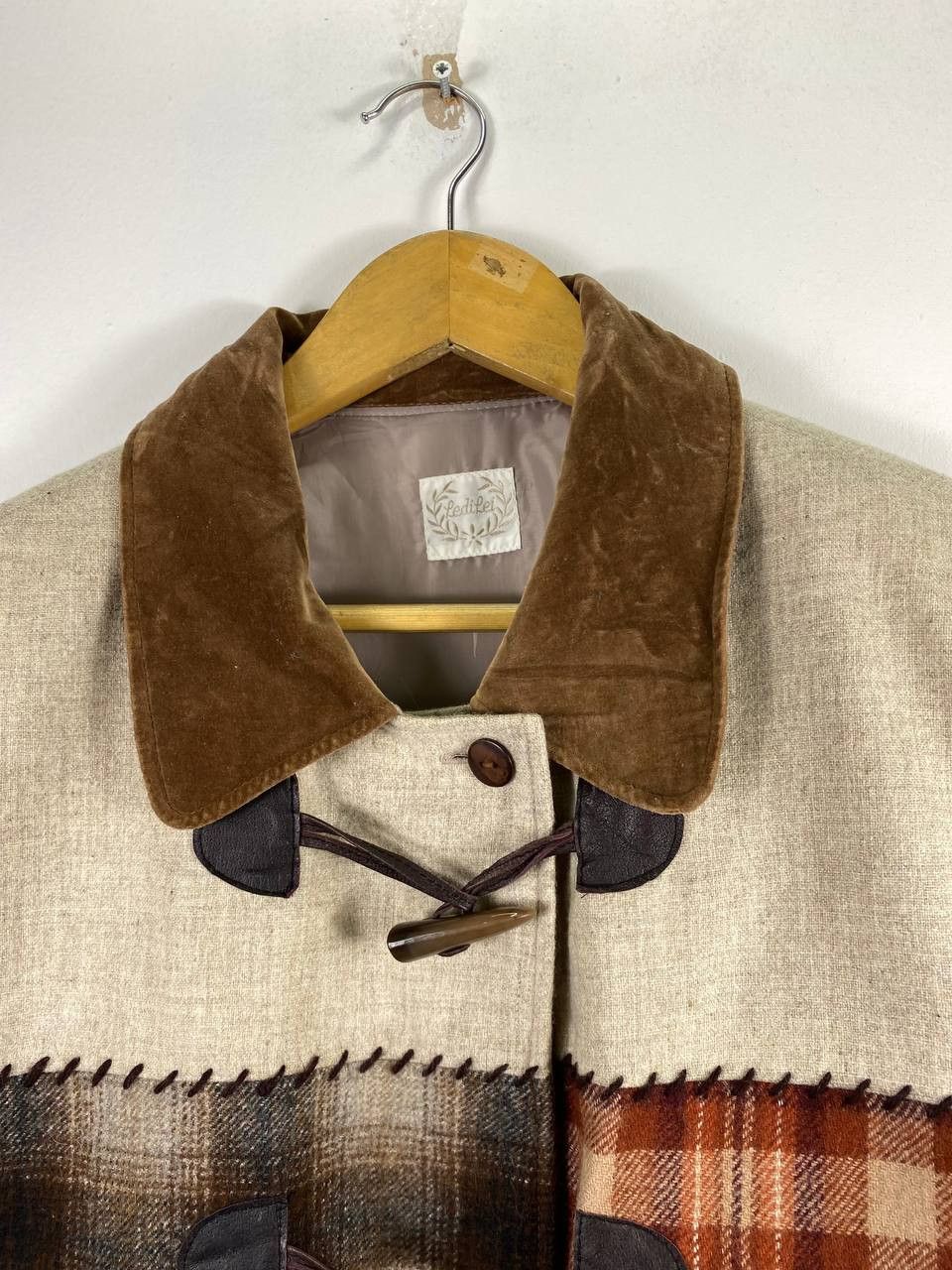 Japanese Brand japanese brand wool patchwork jacket nice design Size US L / EU 52-54 / 3 - 2 Thumbnail