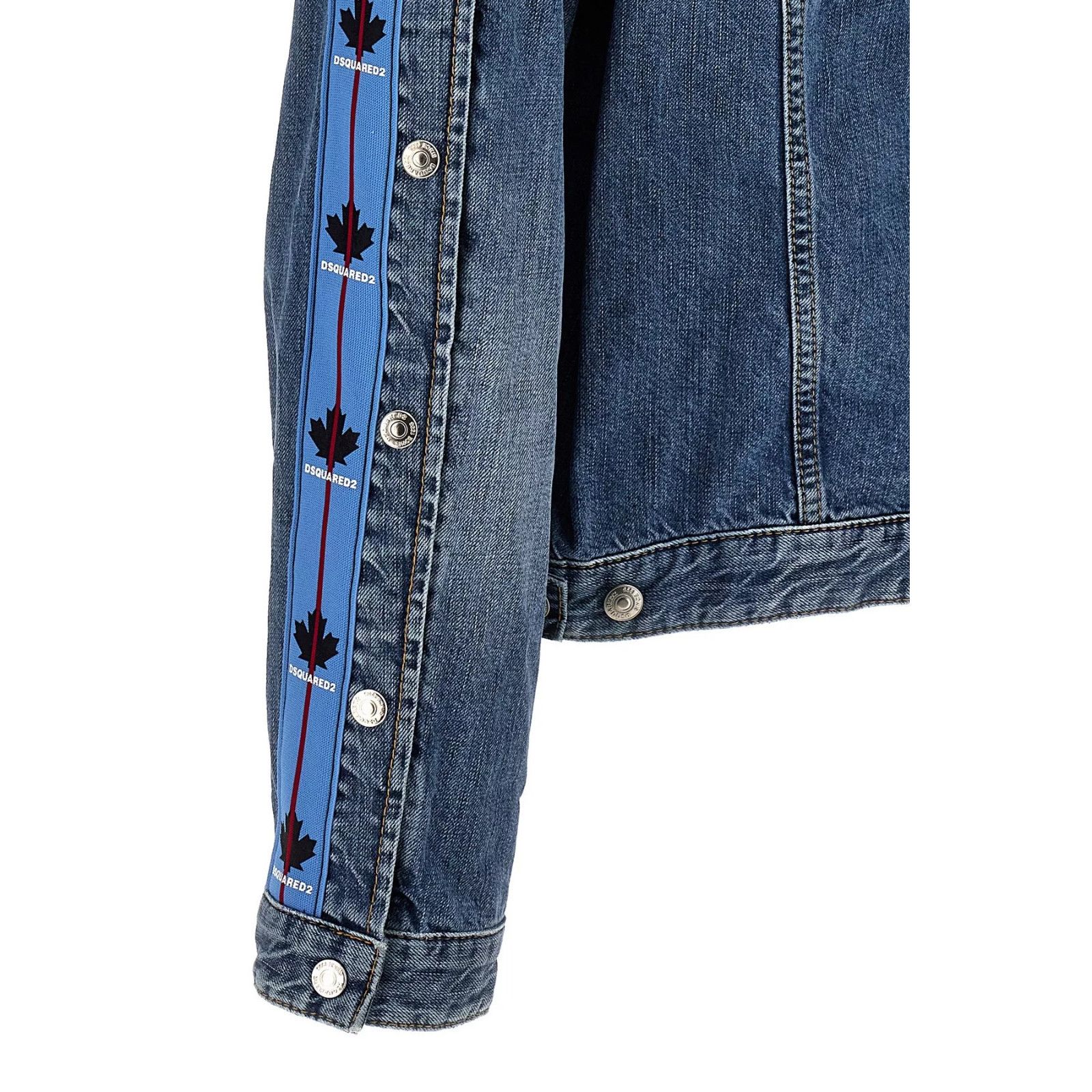 Dsquared2 DSQUARED2 Dan Blue Denim Jacket New & Authentic (Men's size: Size US L / EU 52-54 / 3 - 5 Thumbnail