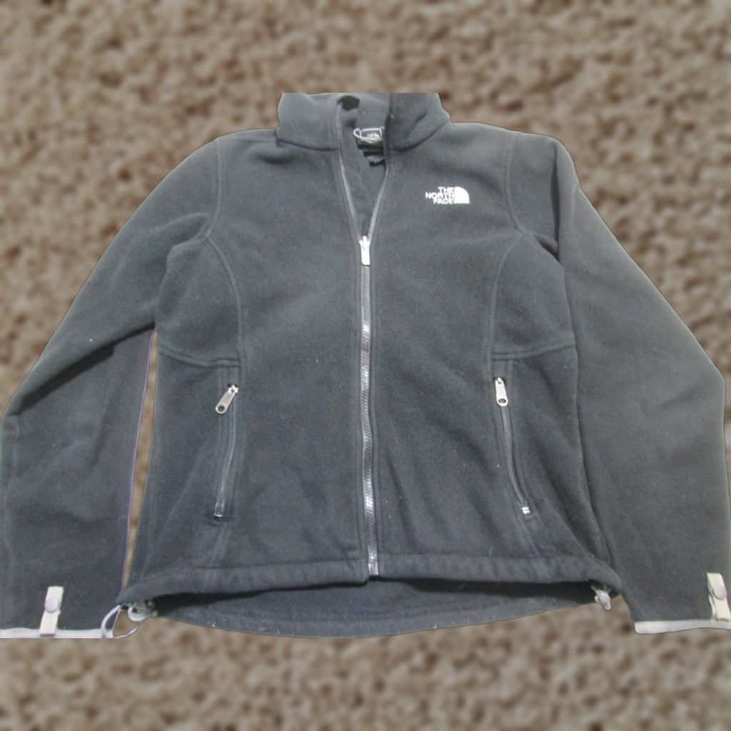 The North Face The North Face Womens Size S Fleece Jacket Black Active Outerwear Size S / US 4 / IT 40 - 1 Thumbnail