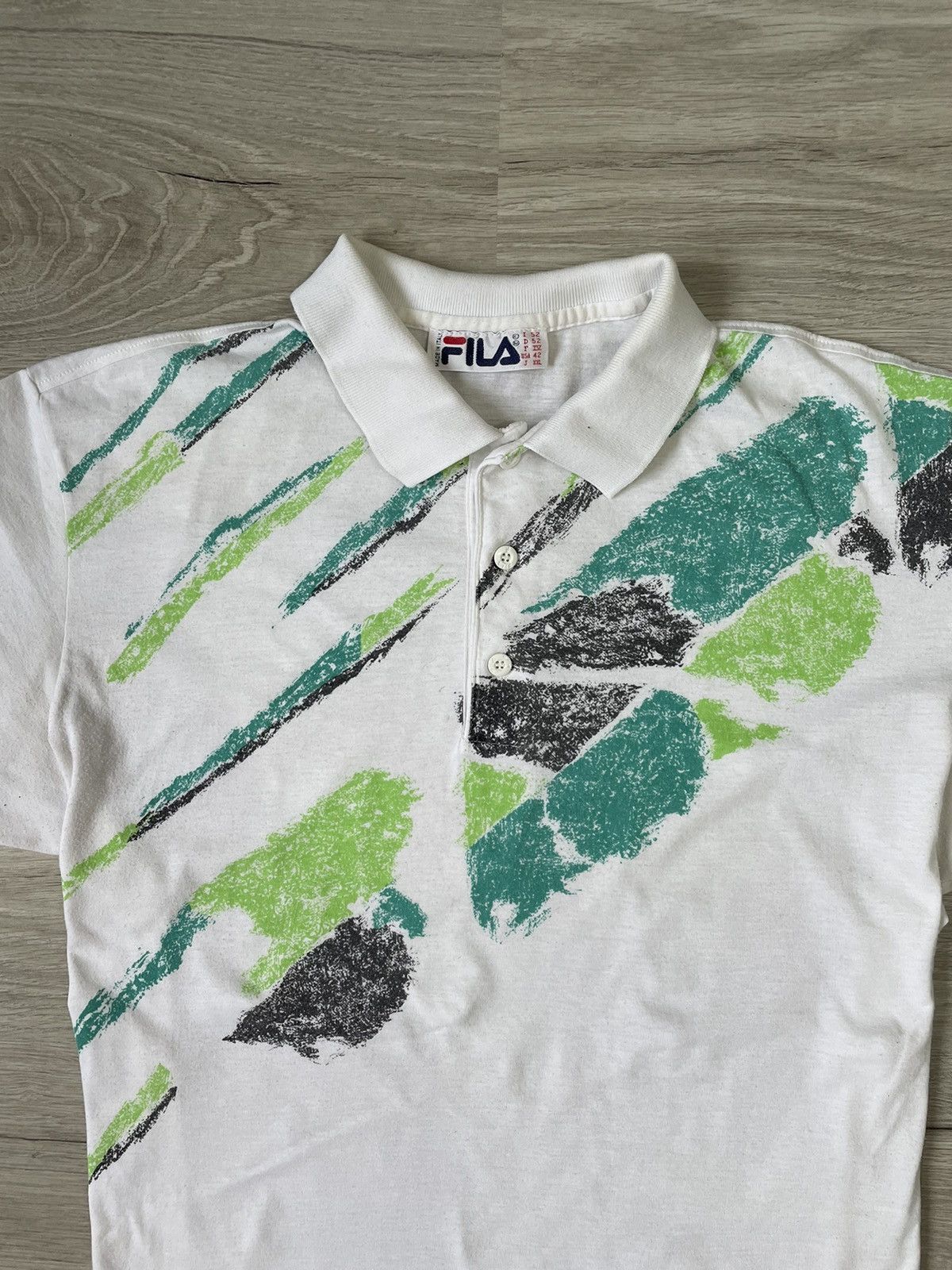 Fila × Vintage Vintage Men's Polo Fila Rare Size US L / EU 52-54 / 3 - 7 Thumbnail